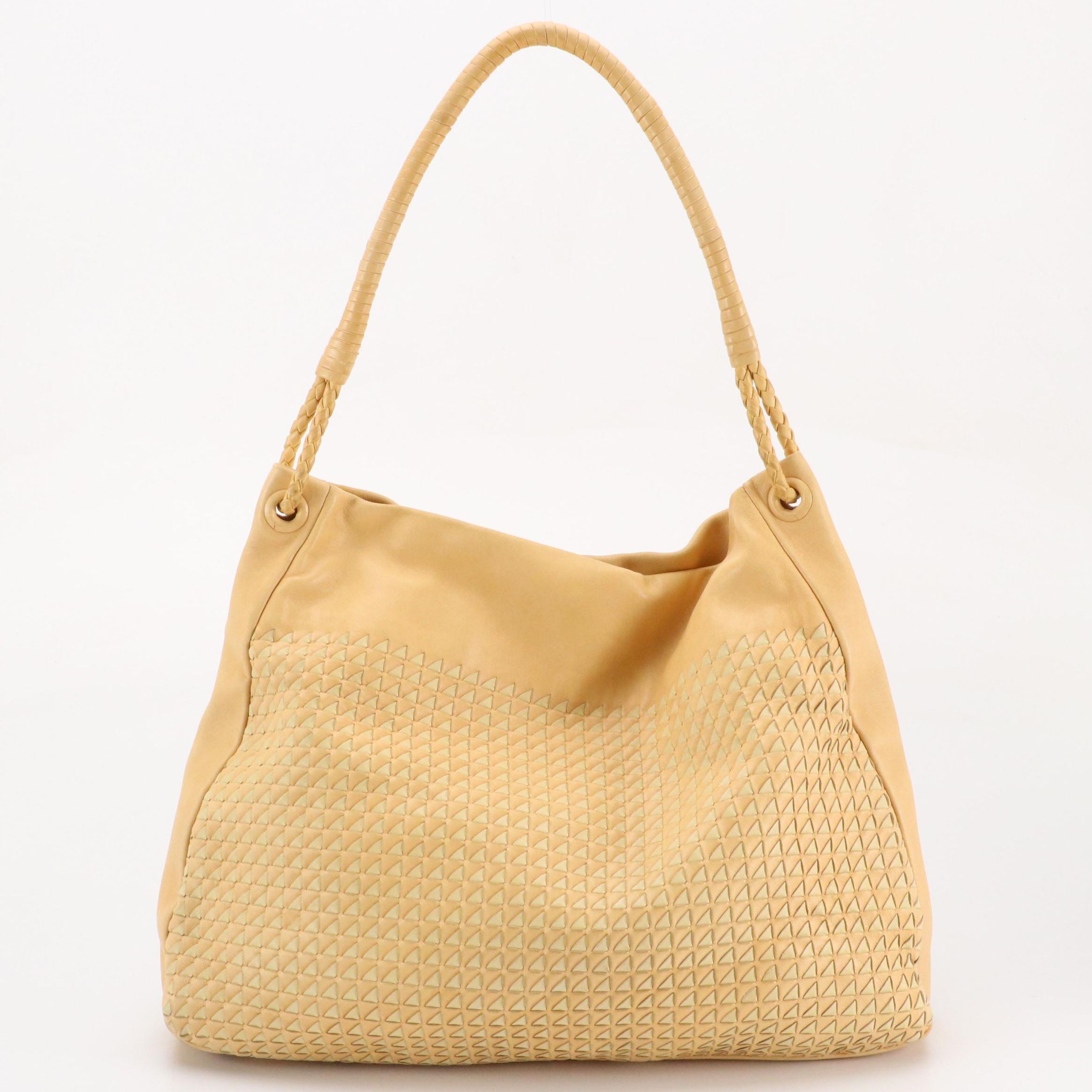 Bottega Veneta Intrecciato Nappa Leather Shoulder Tote