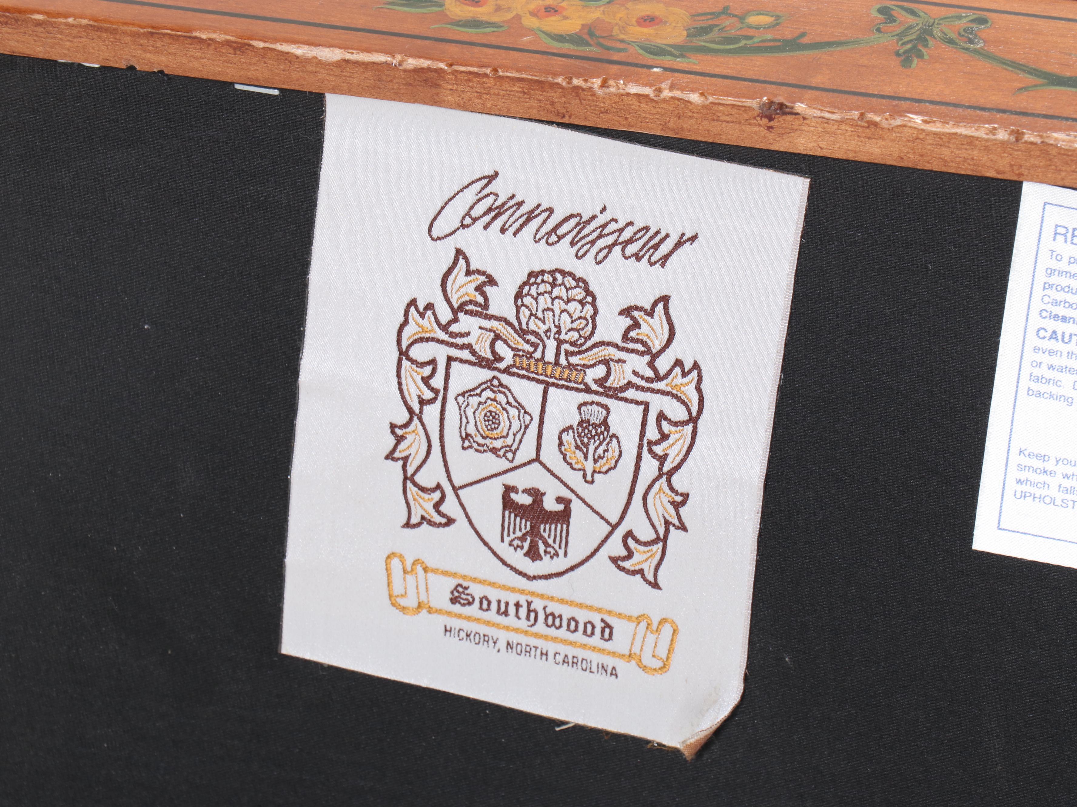 Southwood "Connoisseur" Adam Style Paint-Decorated Mahogany Settee