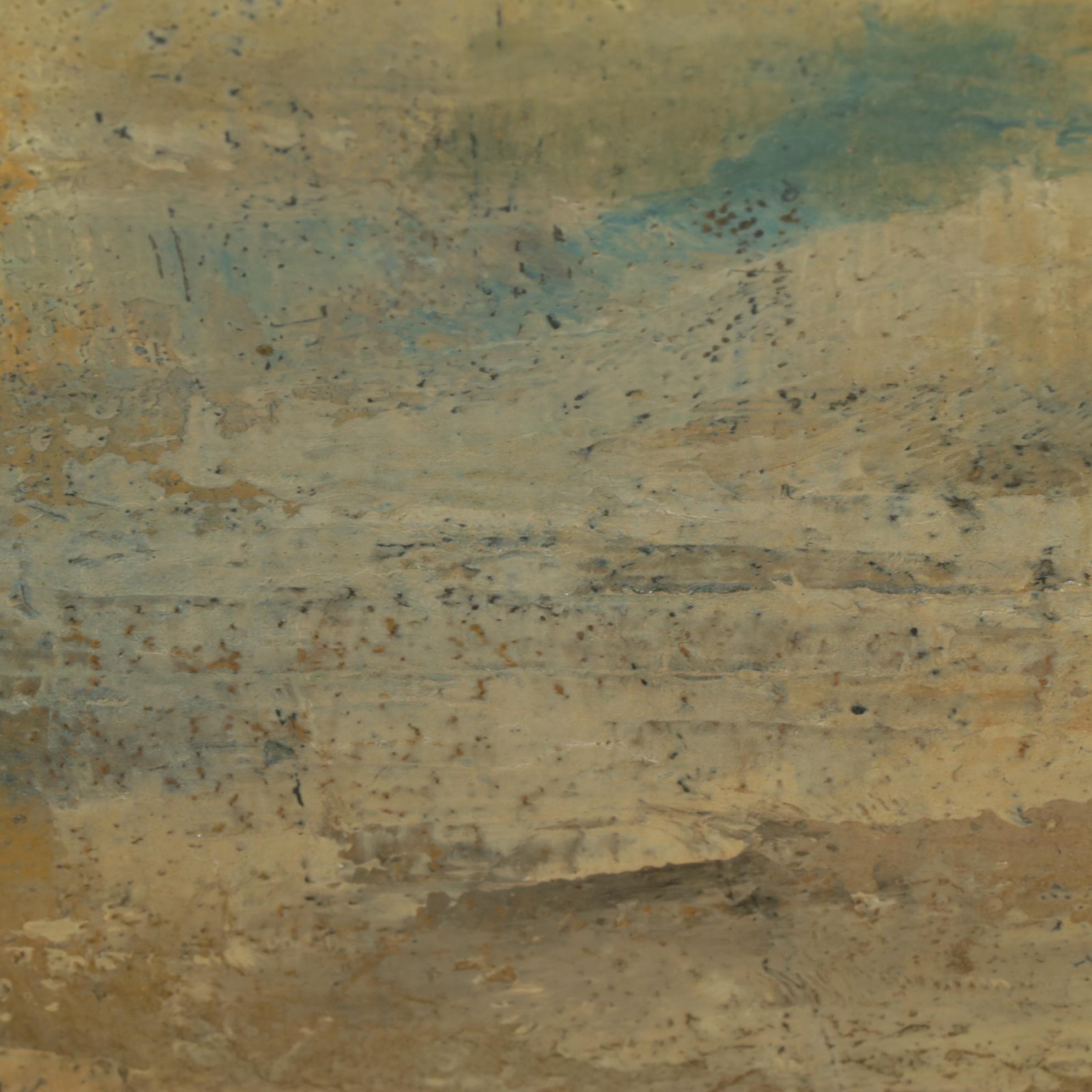 Louise N. Bernard Impressionist Style Beach Scene Oil Painting, Mid 20th Century