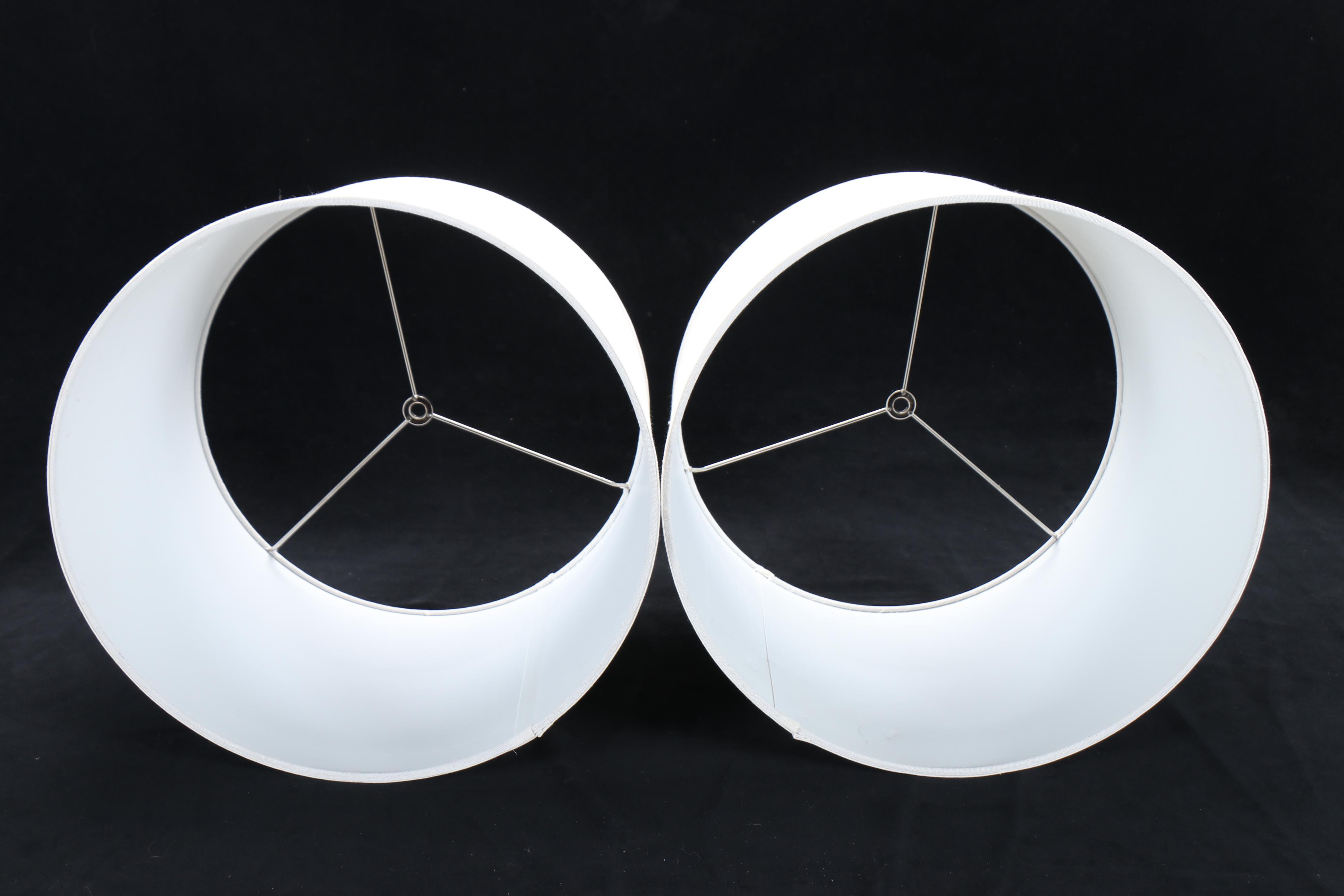 Ralph Lauren "Farrah" Crystal Glass Table Lamps