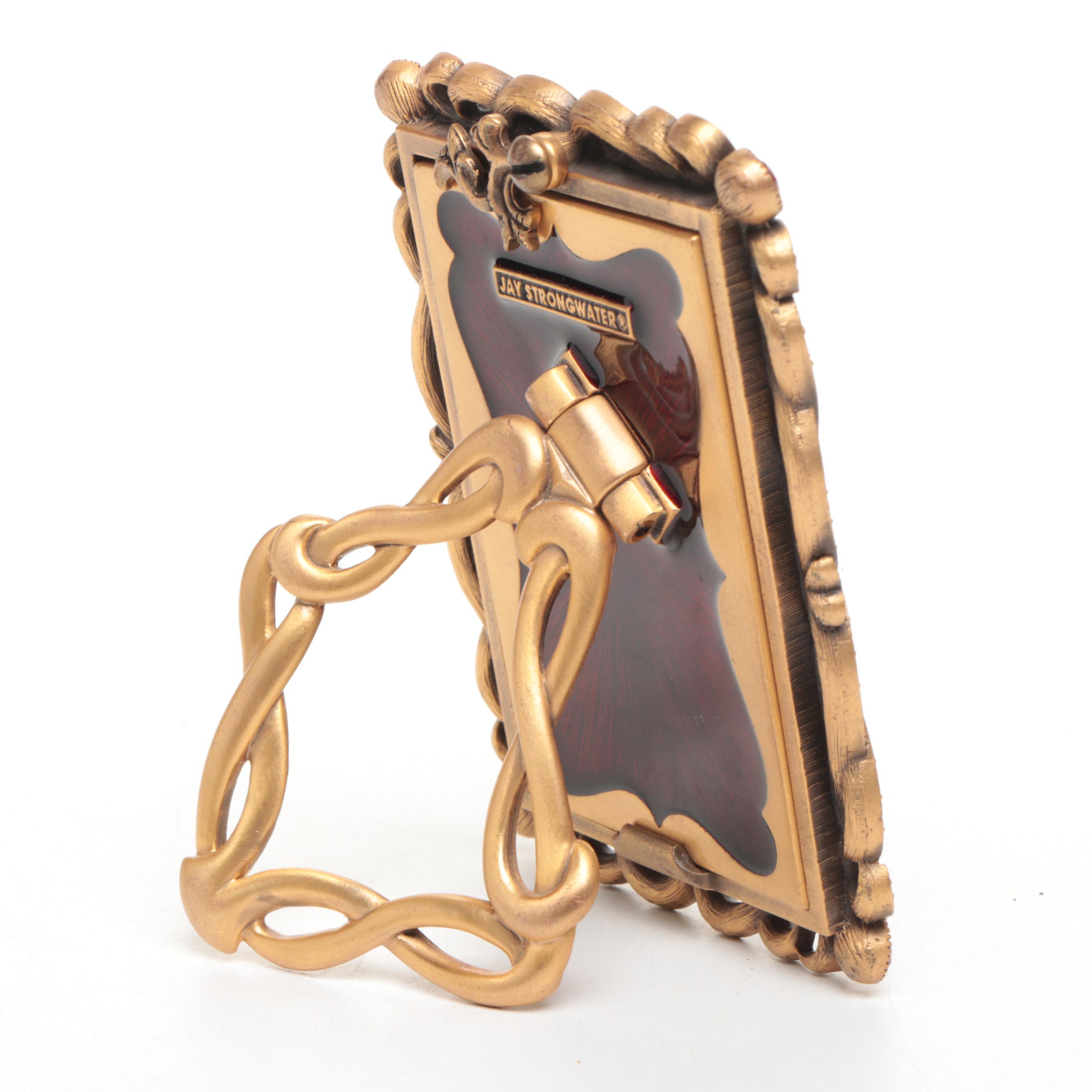 Jay Strongwater Bejeweled Picture Frame