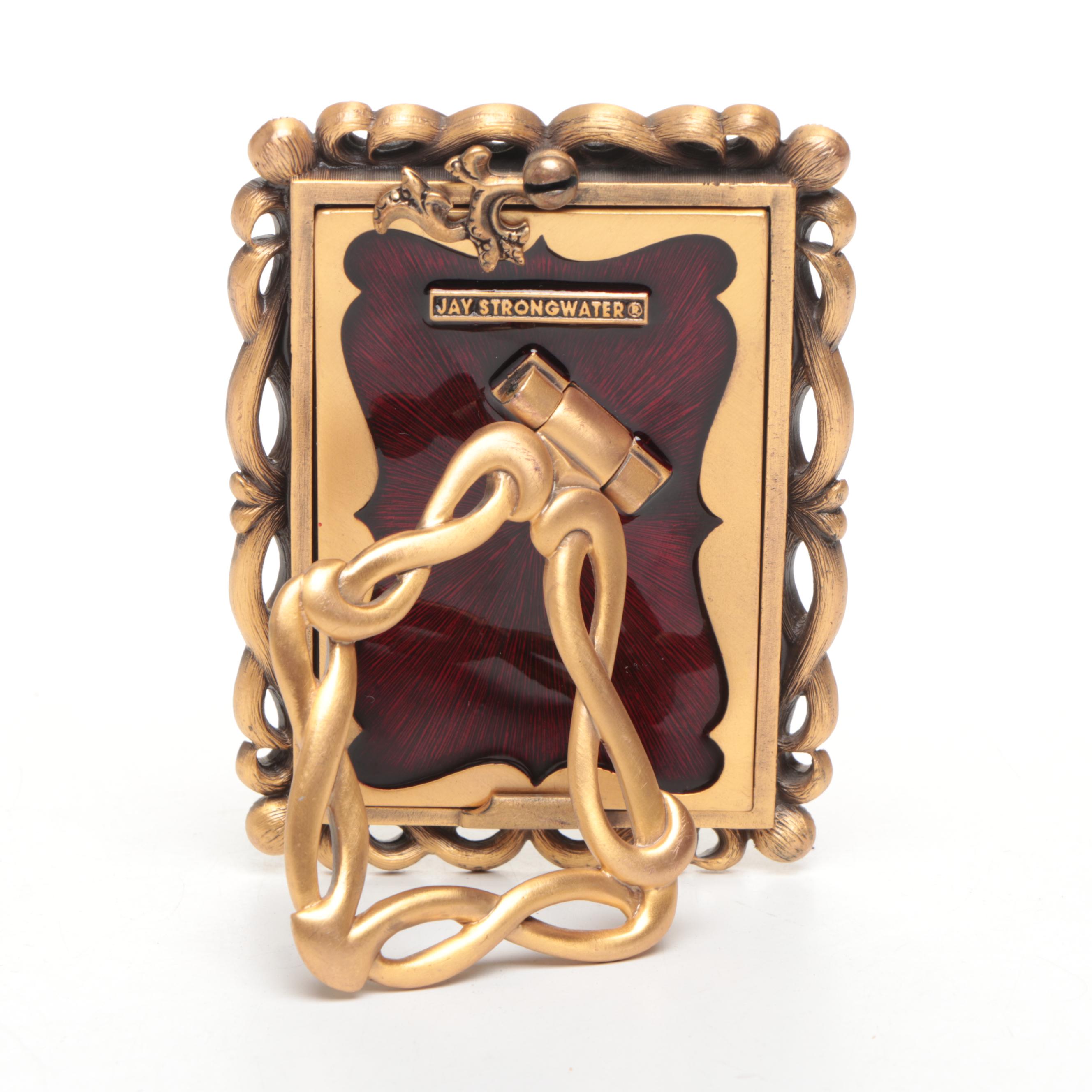 Jay Strongwater Bejeweled Picture Frame