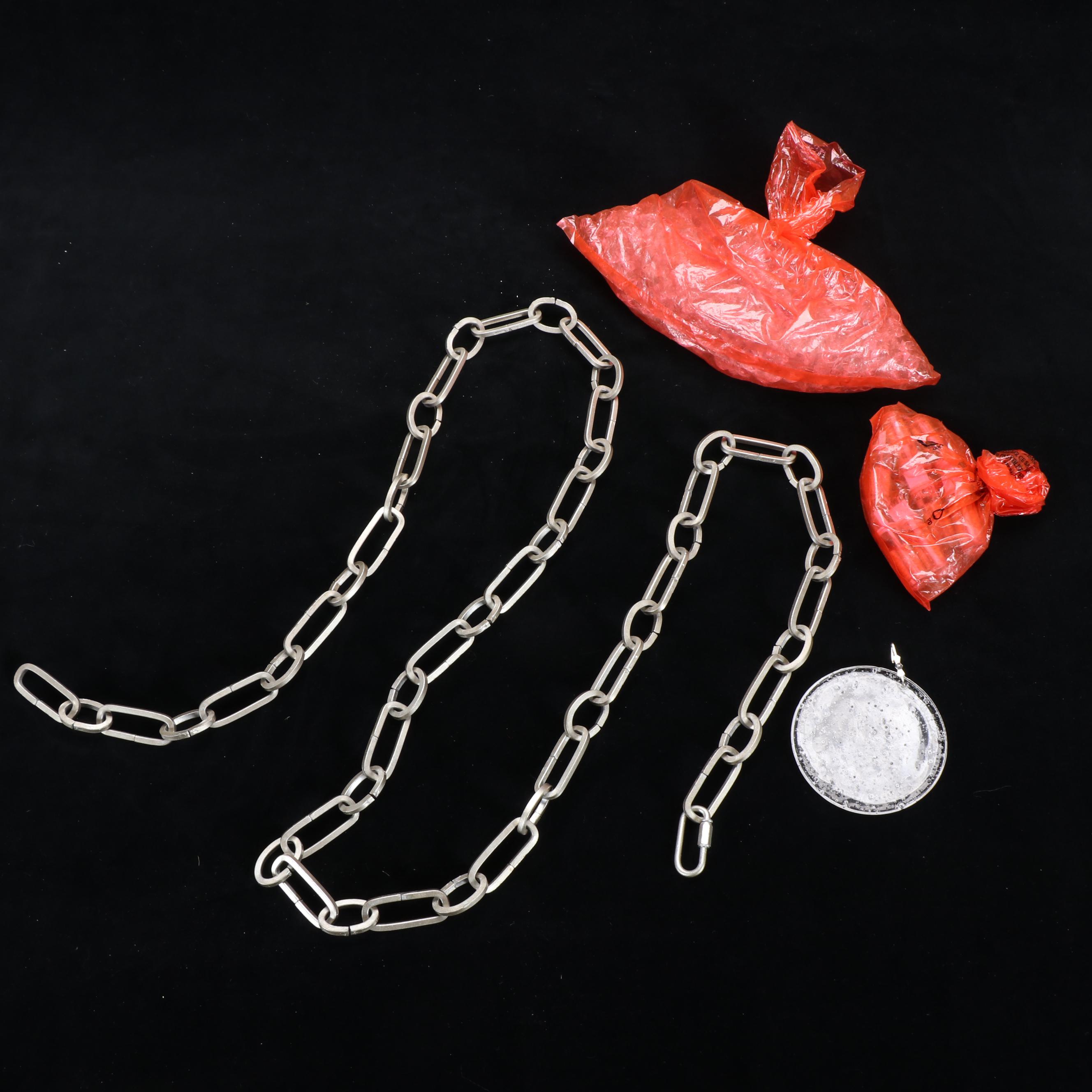 Maxim Lighting "Inca" Chrome and Laser Cut LED Pendant Light, 21st C.