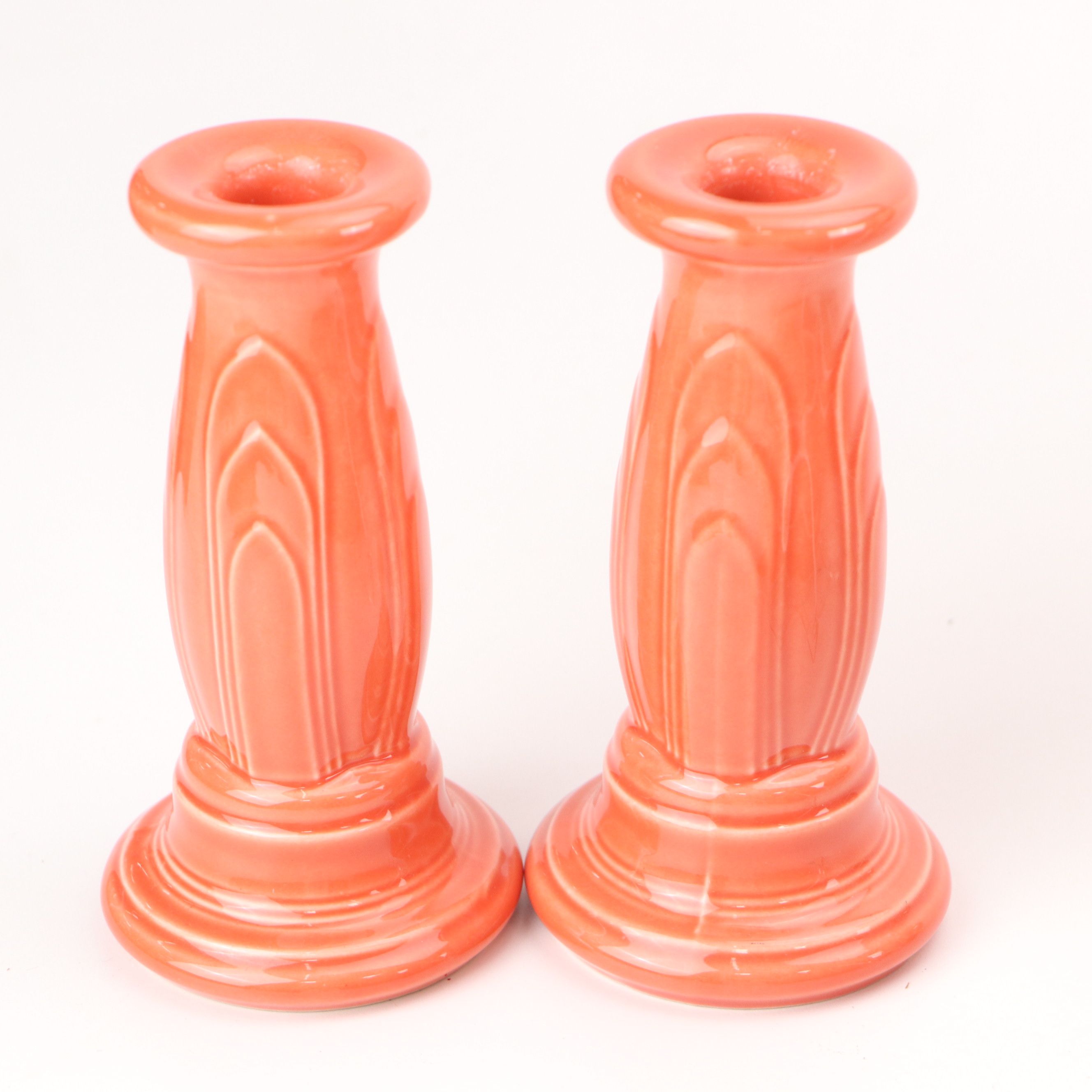 Homer Laughlin "Fiesta Persimmon" Ceramic Dinnerware and Serving Pieces