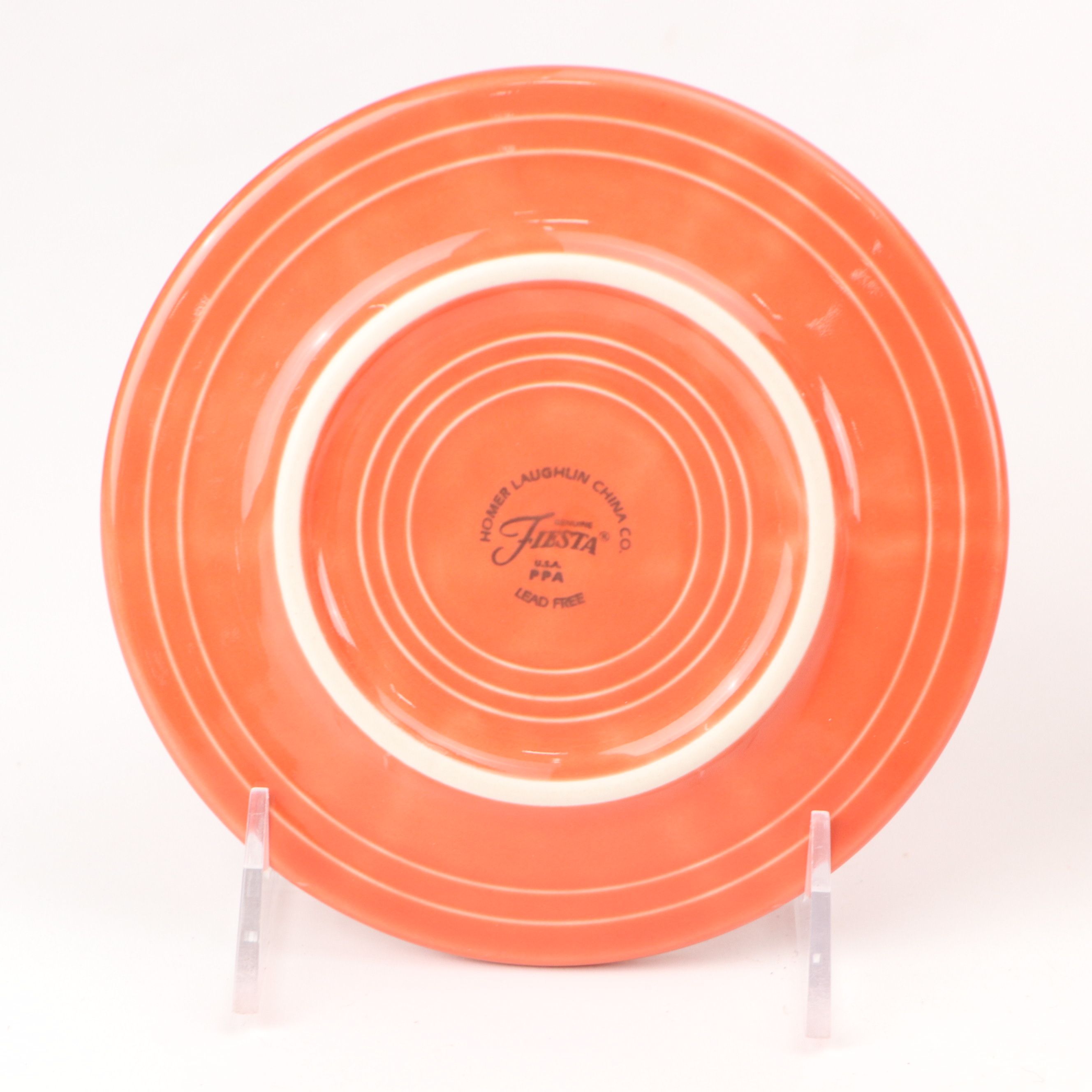 Homer Laughlin "Fiesta Persimmon" Ceramic Dinnerware and Serving Pieces