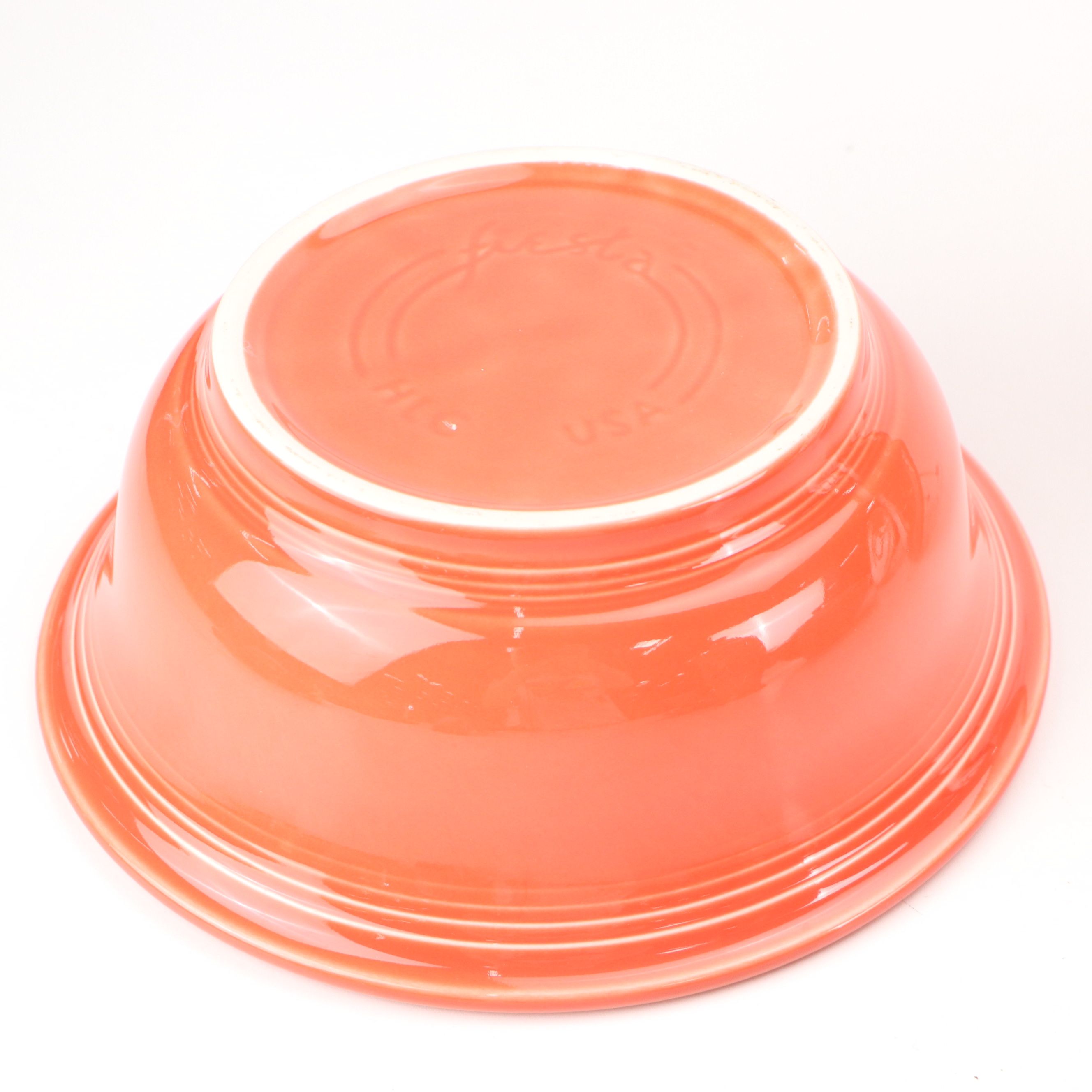 Homer Laughlin "Fiesta Persimmon" Ceramic Dinnerware and Serving Pieces