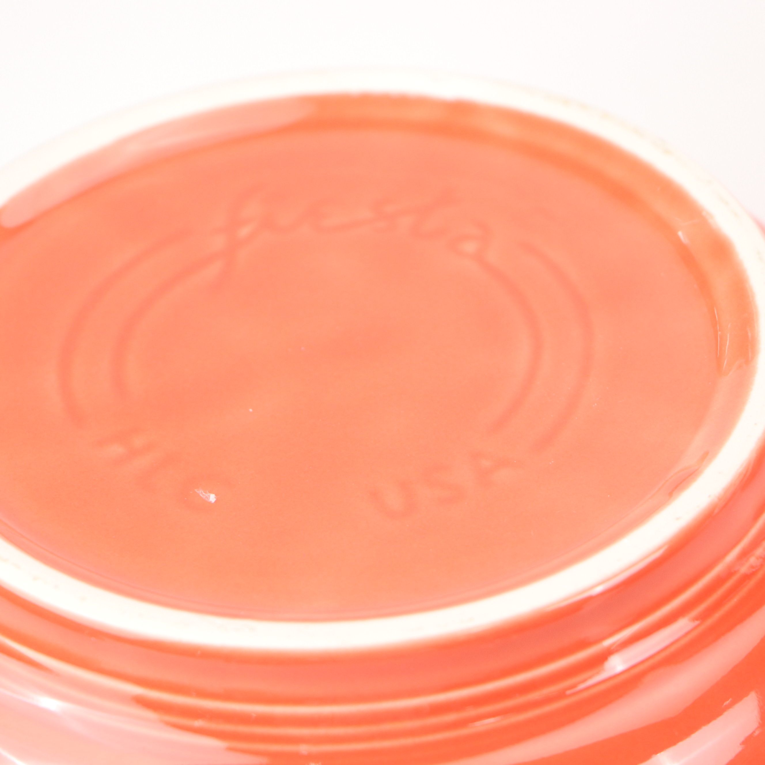 Homer Laughlin "Fiesta Persimmon" Ceramic Dinnerware and Serving Pieces