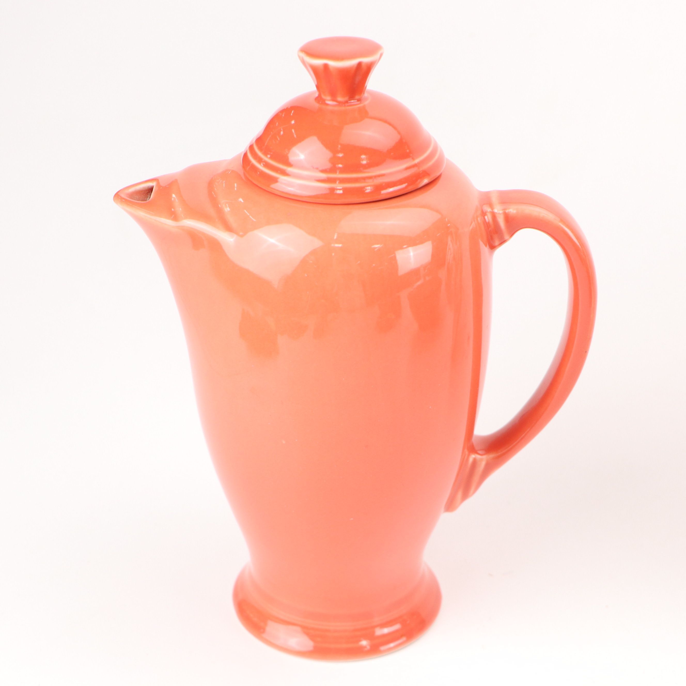 Homer Laughlin "Fiesta Persimmon" Ceramic Dinnerware and Serving Pieces