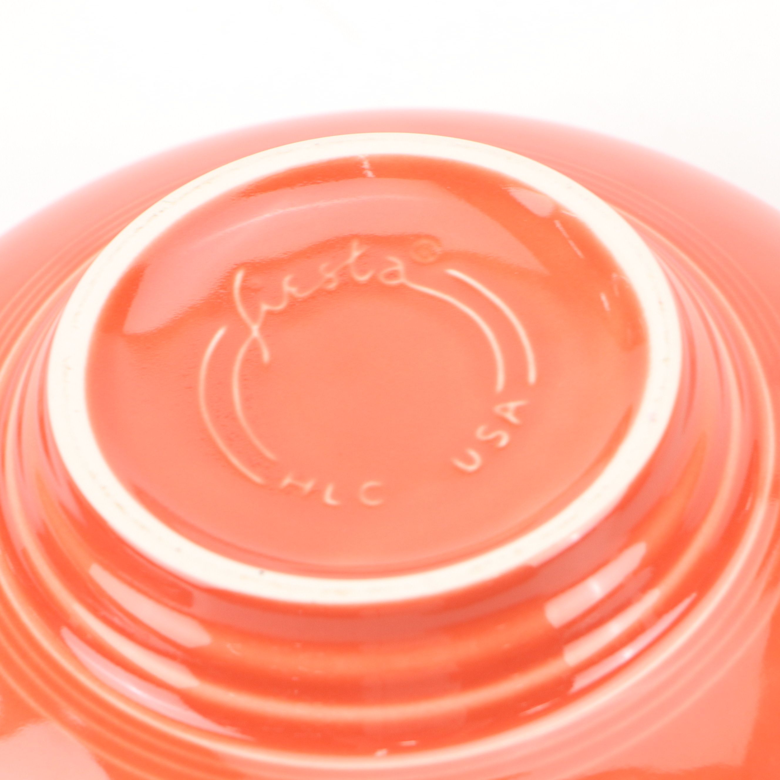 Homer Laughlin "Fiesta Persimmon" Ceramic Dinnerware and Serving Pieces