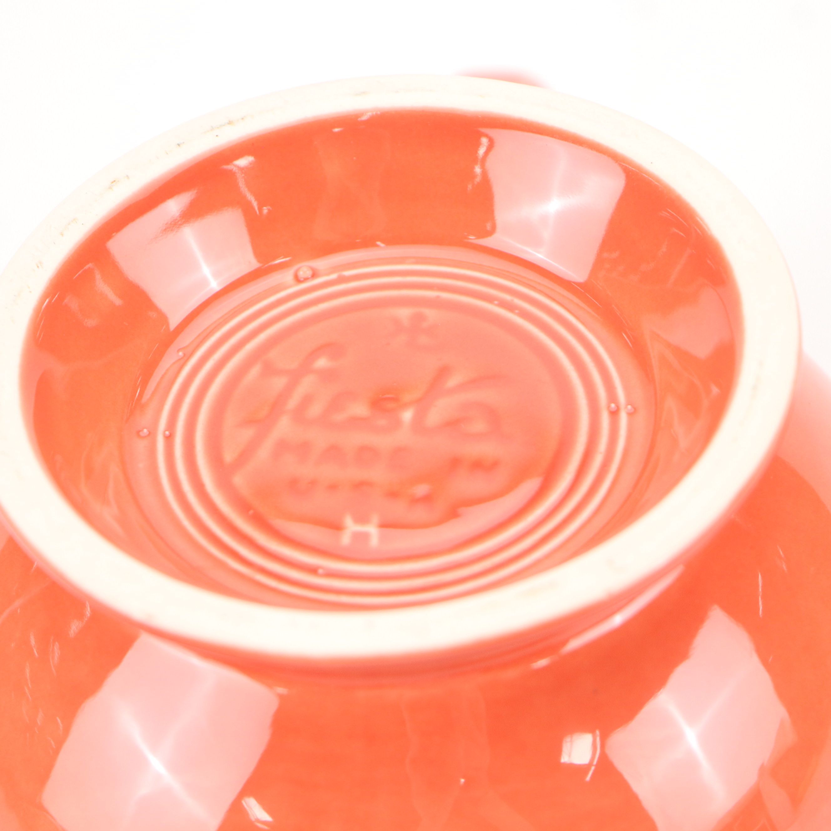 Homer Laughlin "Fiesta Persimmon" Ceramic Dinnerware and Serving Pieces