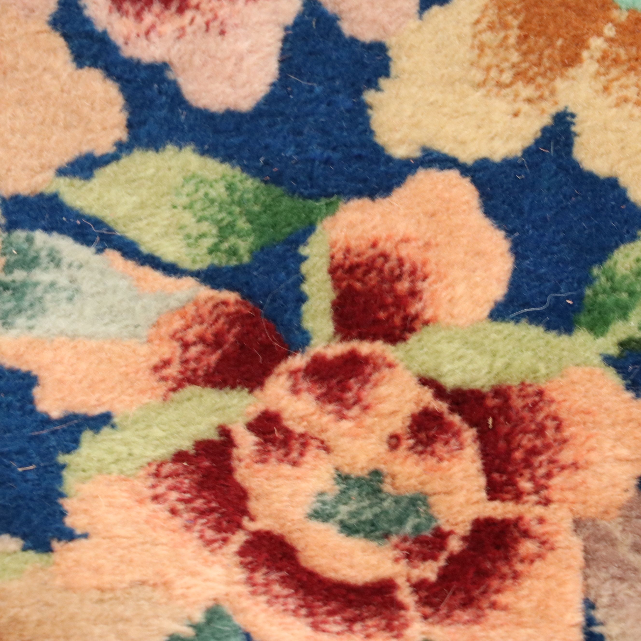 8'10 x 11'7 Hand-Knotted Chinese Nichols Art Deco Style Area Rug