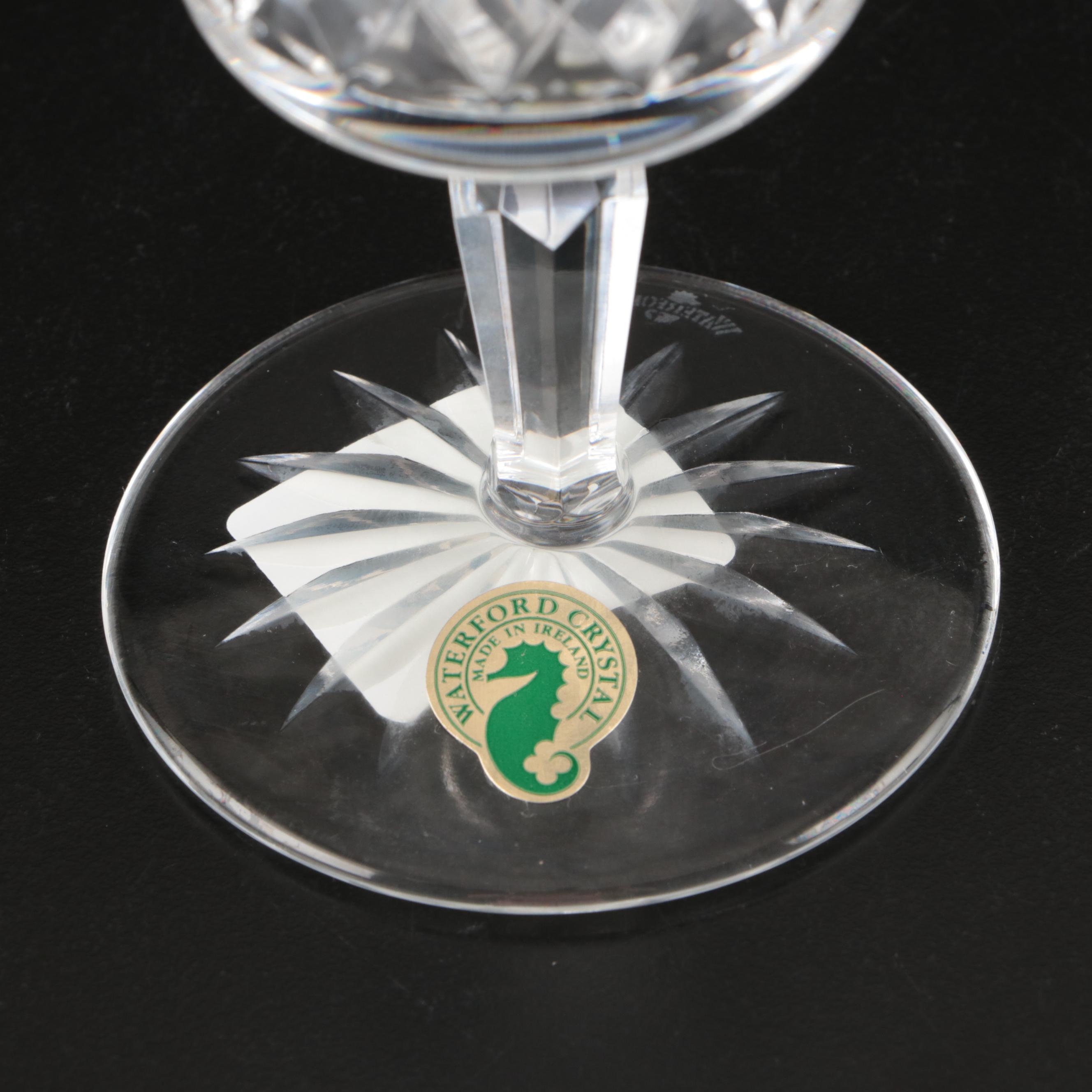 Waterford Crystal "Lismore" Tall Iced Tea Glasses