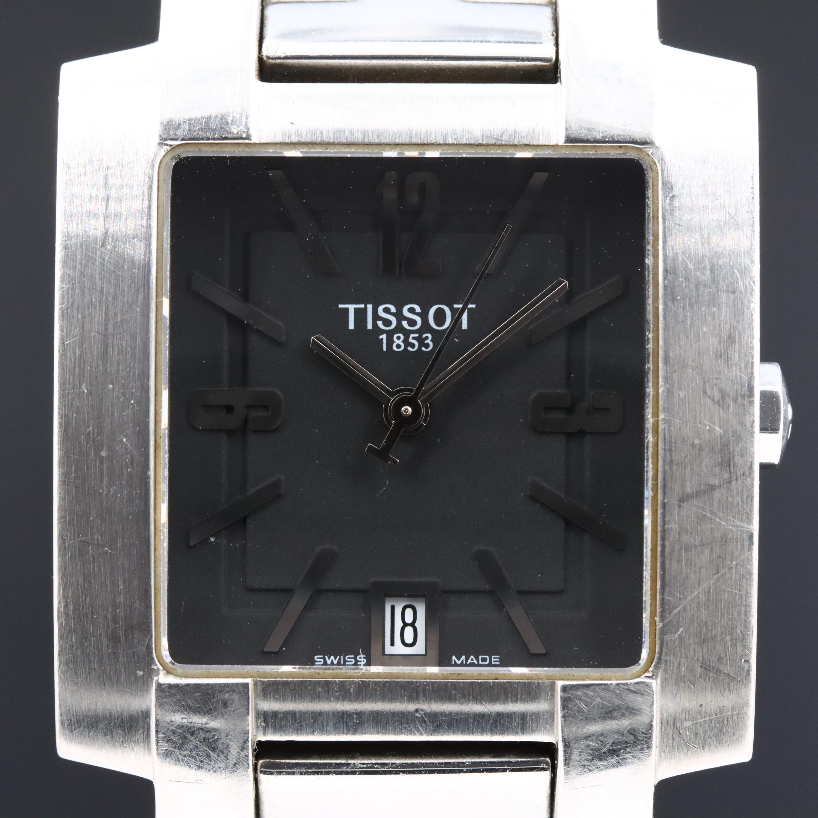 Tissot T-Trend L860/960 Black 31mm Steel Quartz Watch