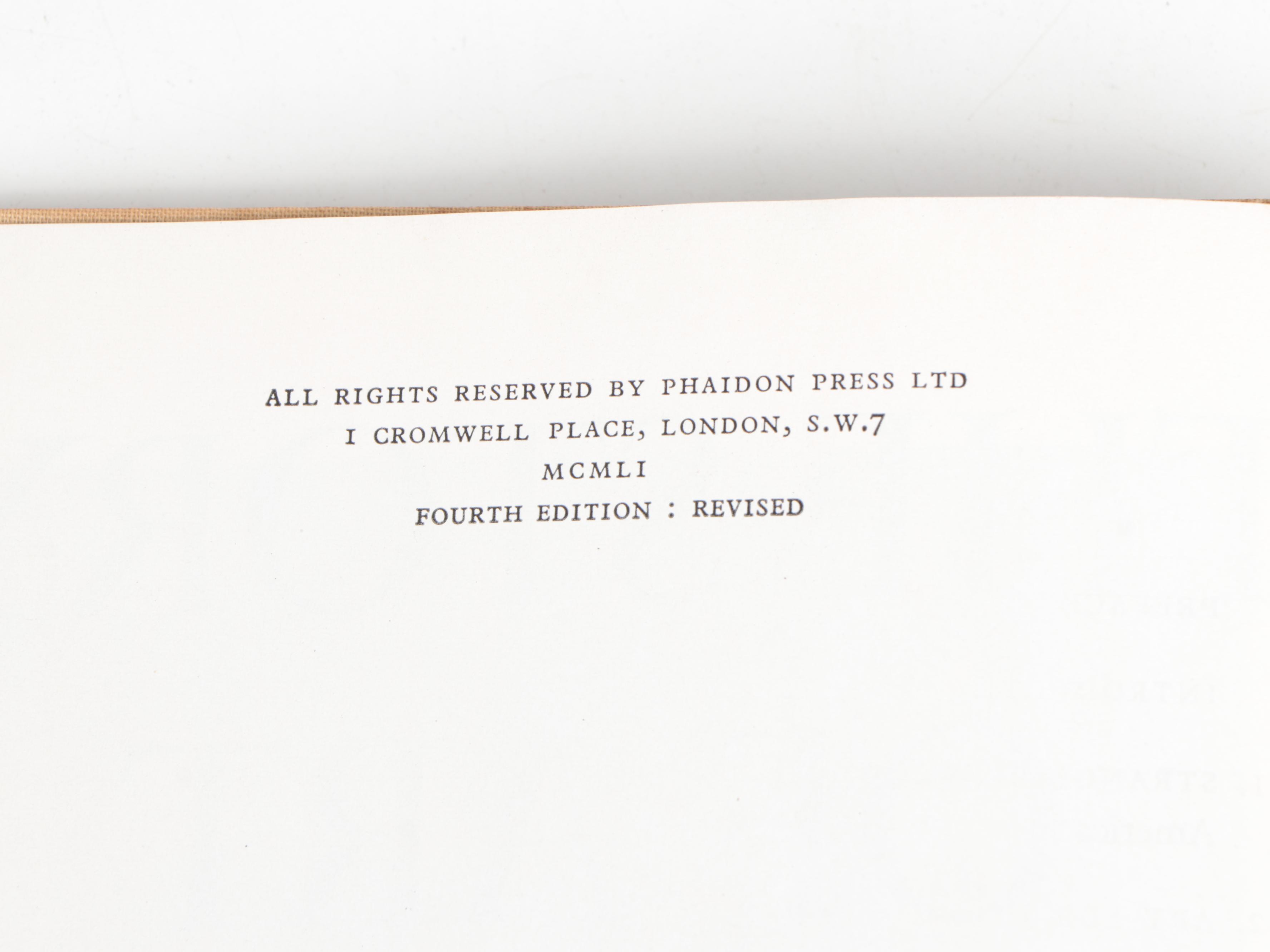 "The Story of Art" by E. H. Gombrich, 1951