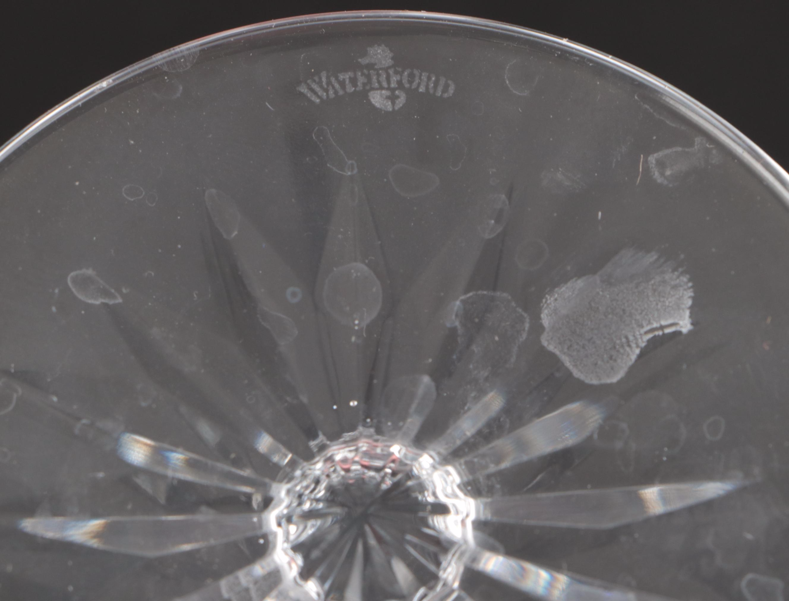 Waterford Crystal "Lismore" Balloon Wine Glasses