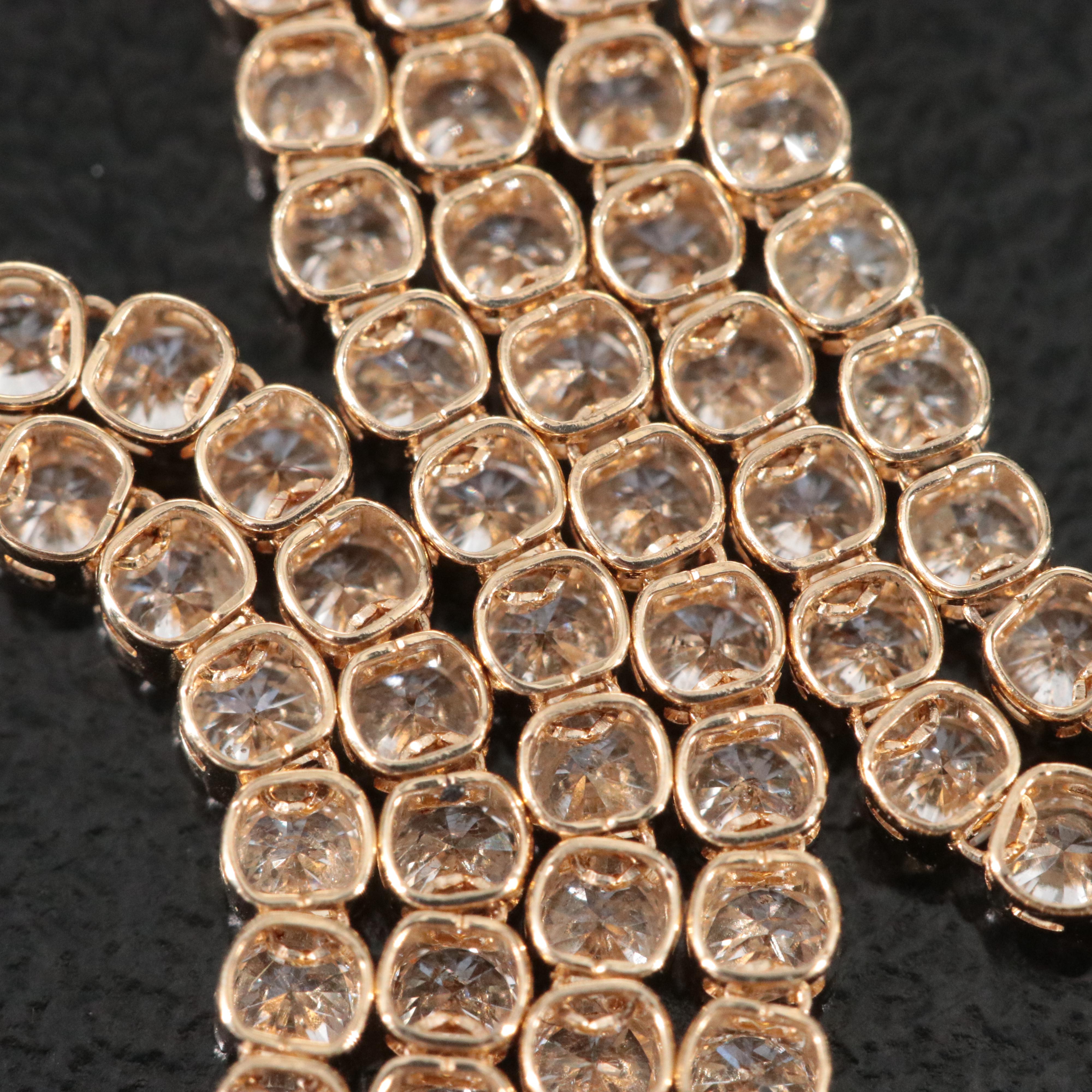 14K 3.03 CTW Diamond Riviera Necklace