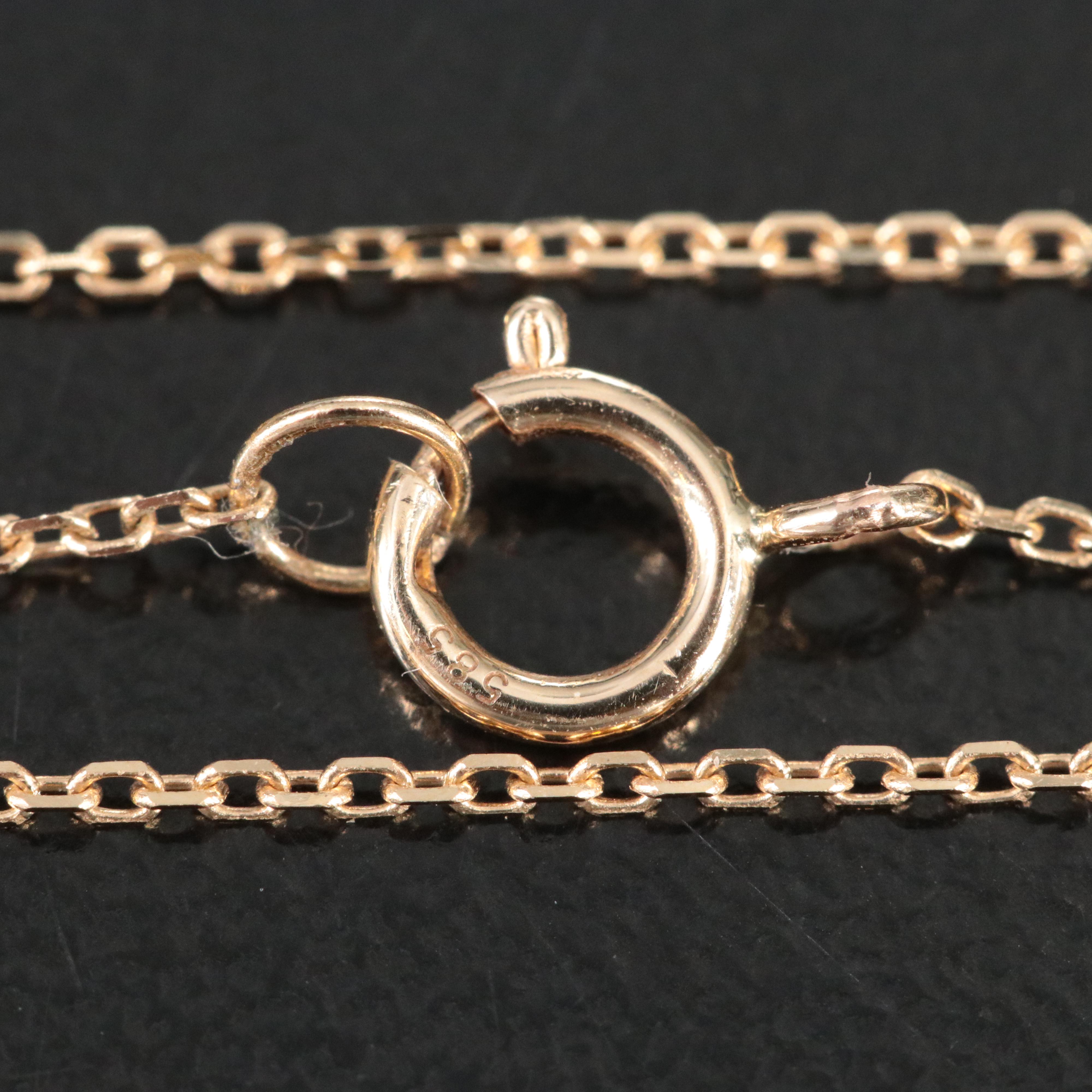 14K 3.03 CTW Diamond Riviera Necklace