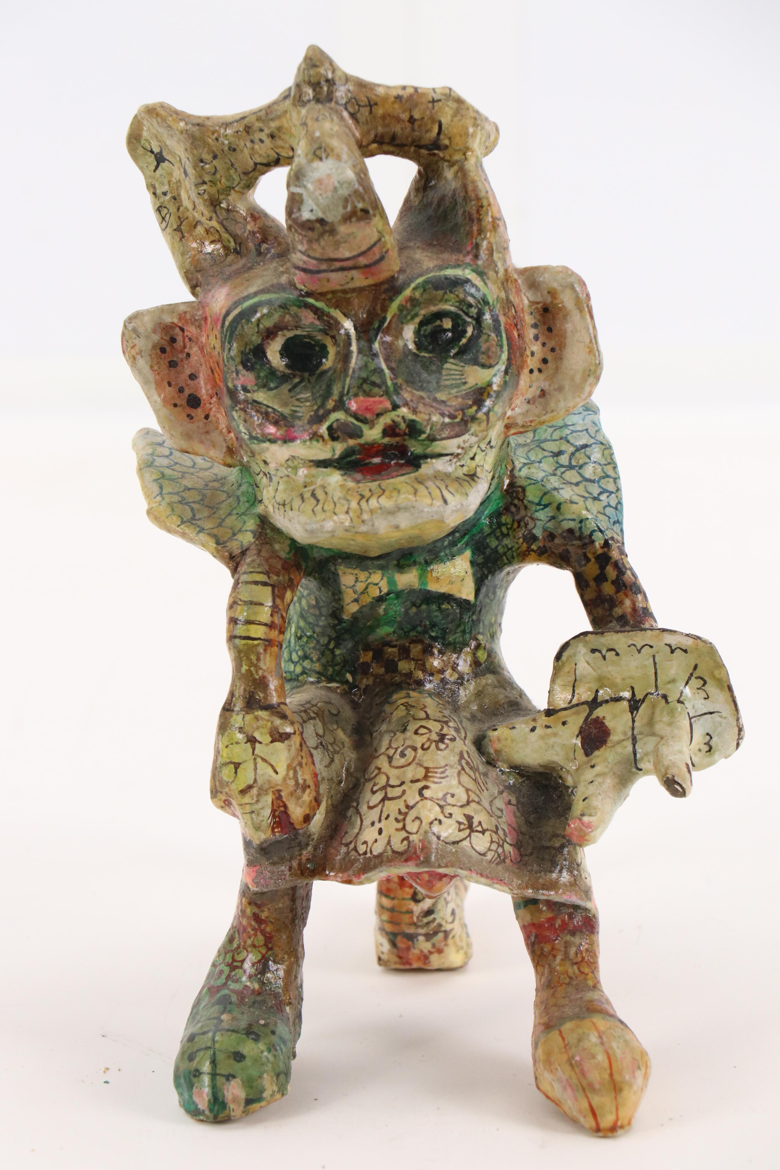 Nikolay "Kuk" Manuylov Surrealist Anthropomorphic Mixed Media Sculpture