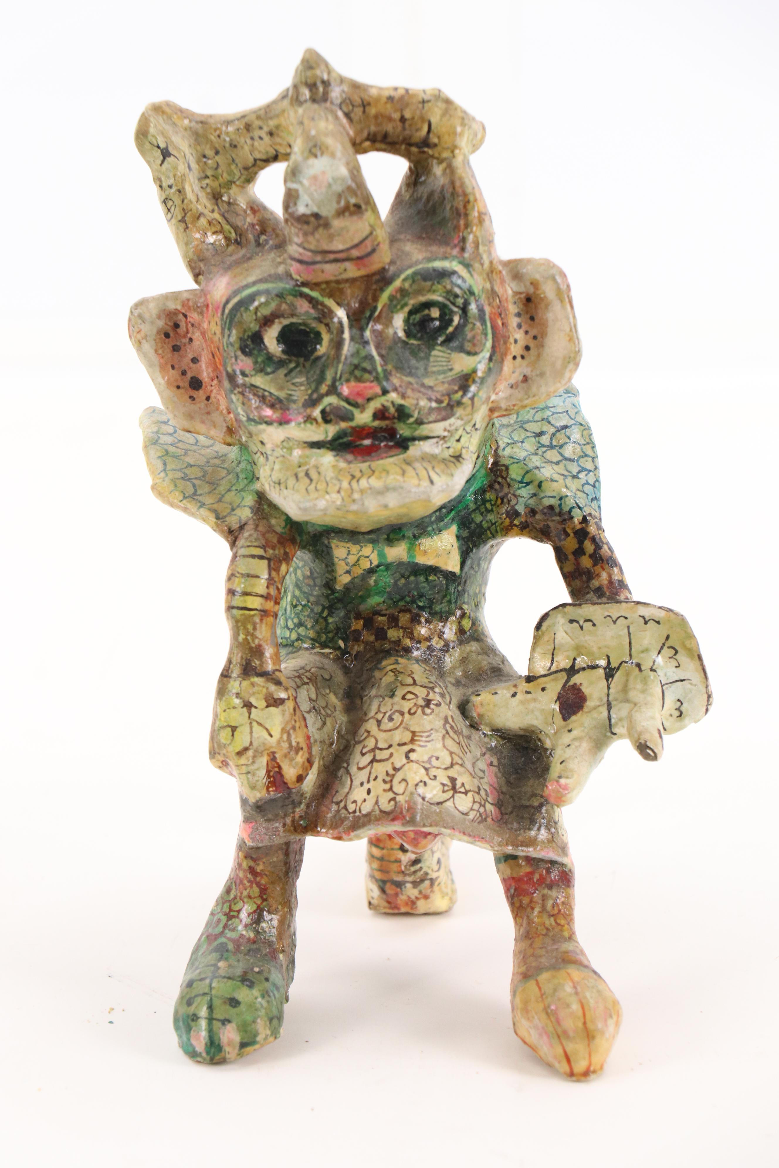 Nikolay "Kuk" Manuylov Surrealist Anthropomorphic Mixed Media Sculpture