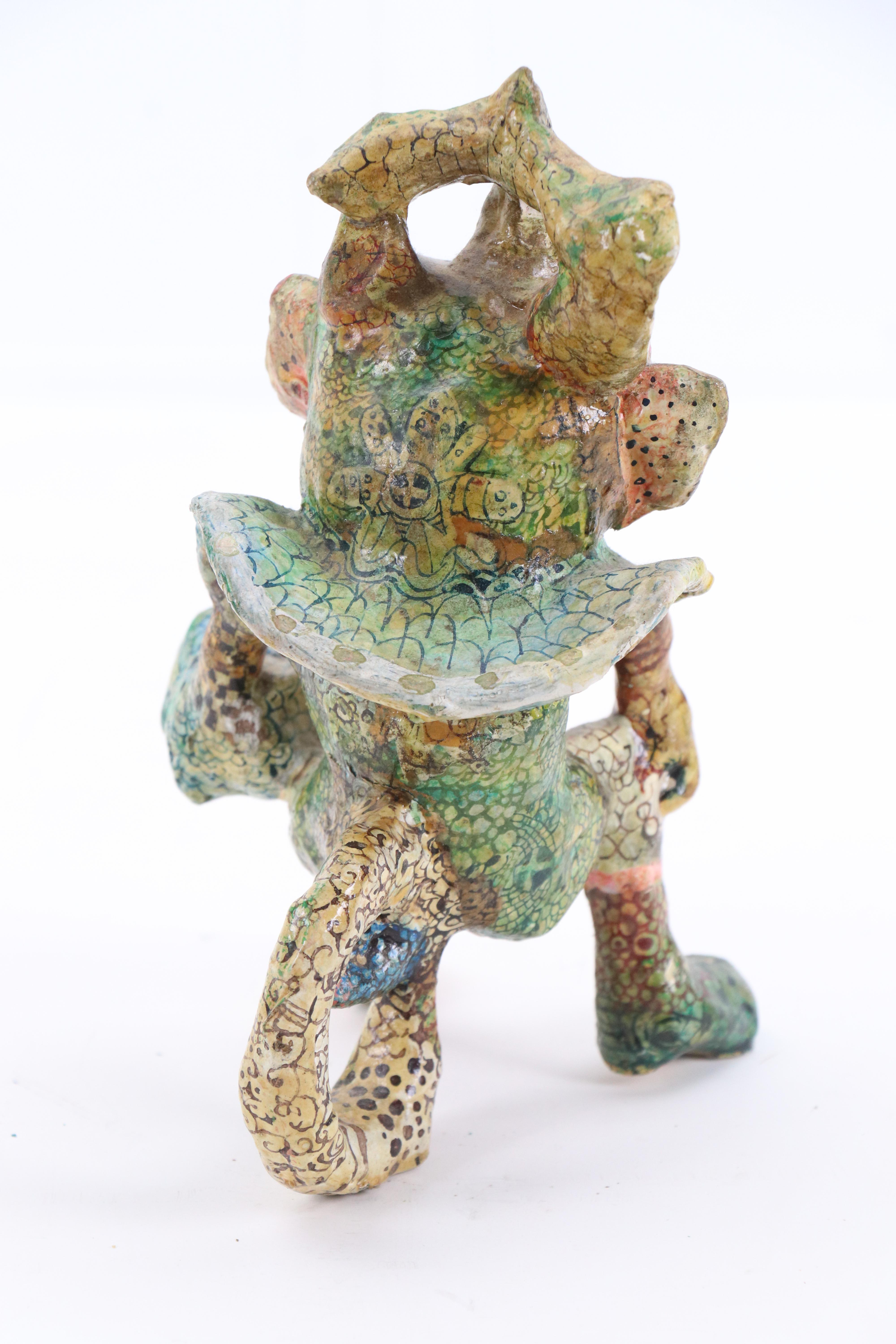 Nikolay "Kuk" Manuylov Surrealist Anthropomorphic Mixed Media Sculpture