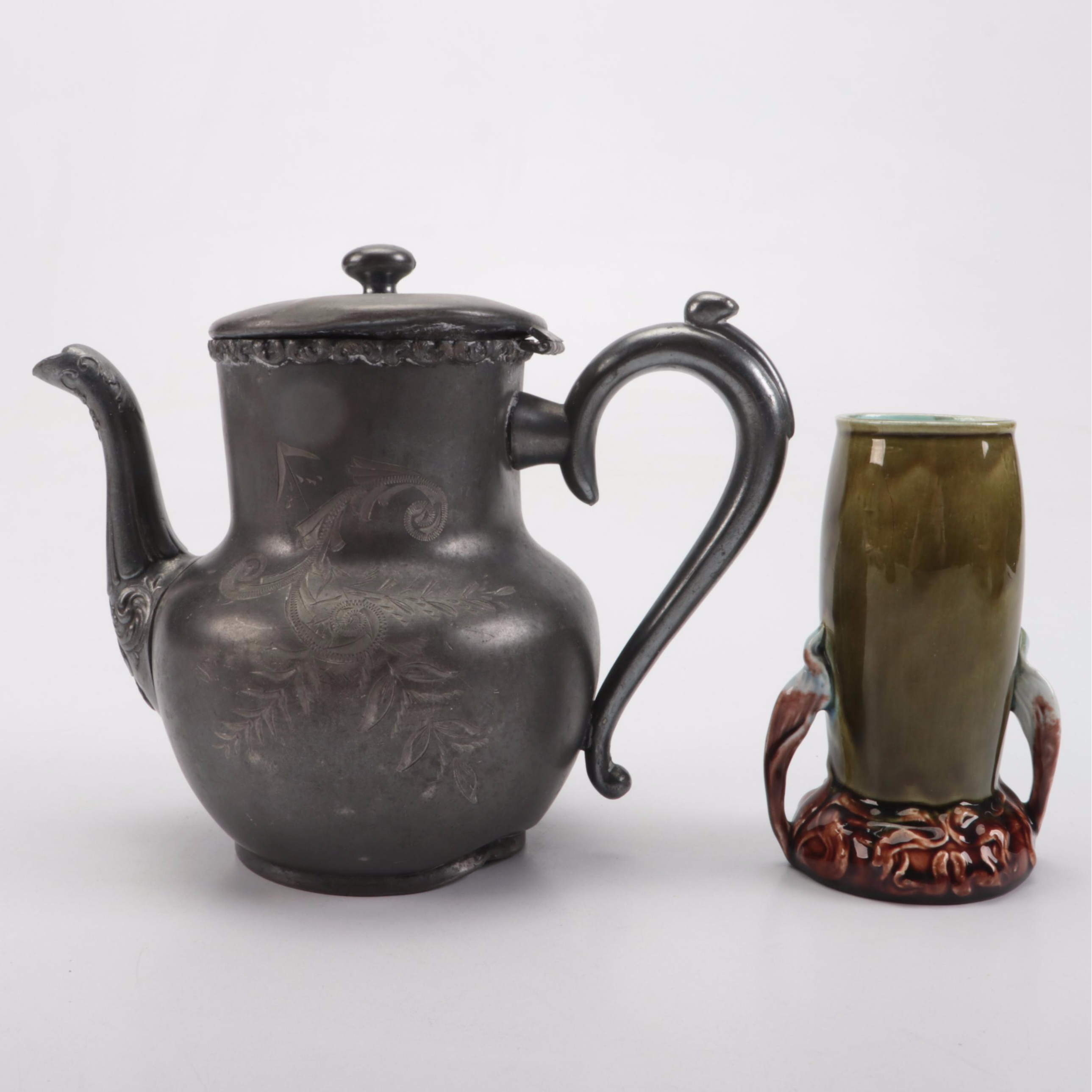 Johnson Bros "Windsor Ware" and Prichard Porcelain Plates with Other Tableware