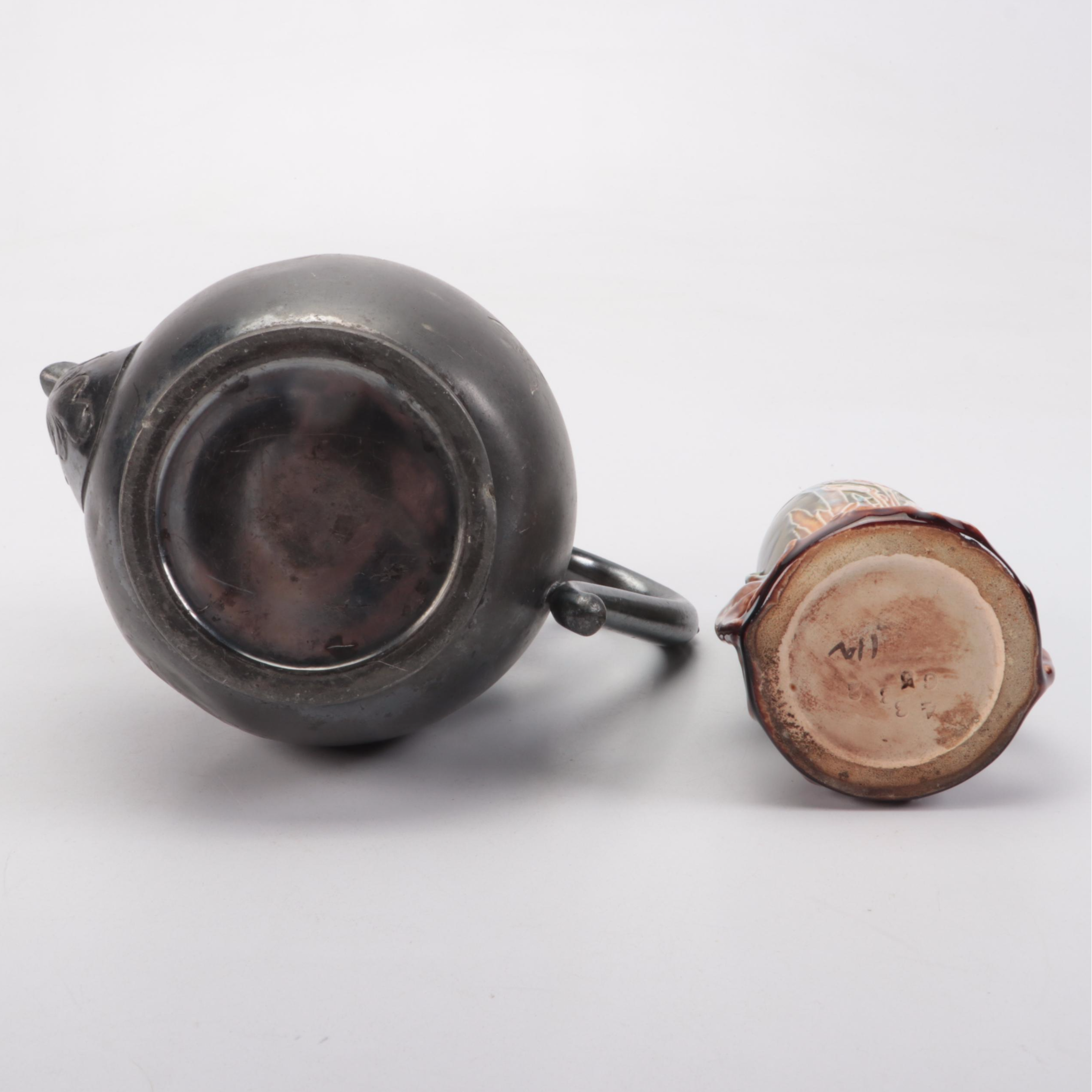 Johnson Bros "Windsor Ware" and Prichard Porcelain Plates with Other Tableware