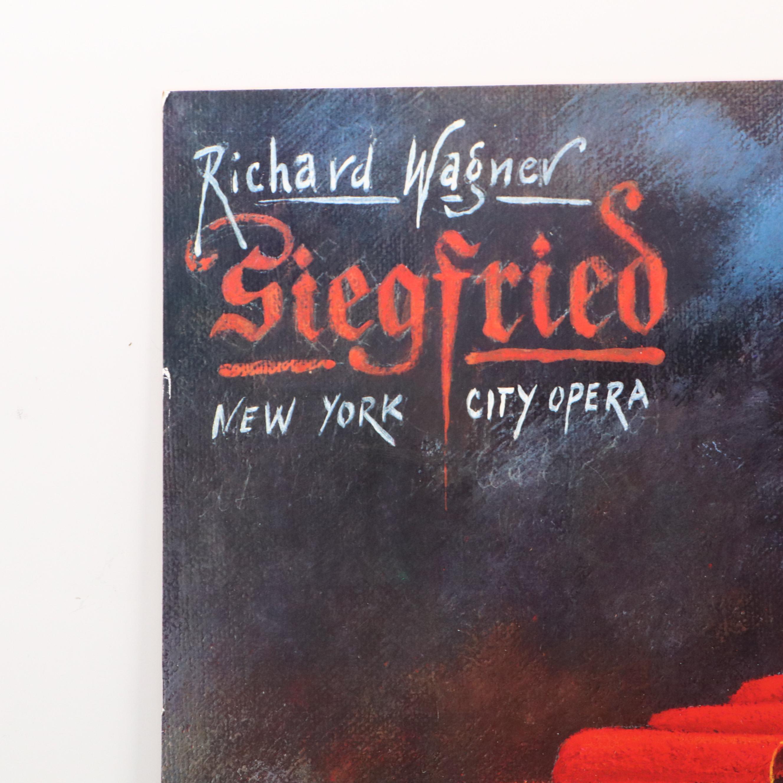 New York City Opera Poster "Siegfried" Designed by Rafal Olbinski