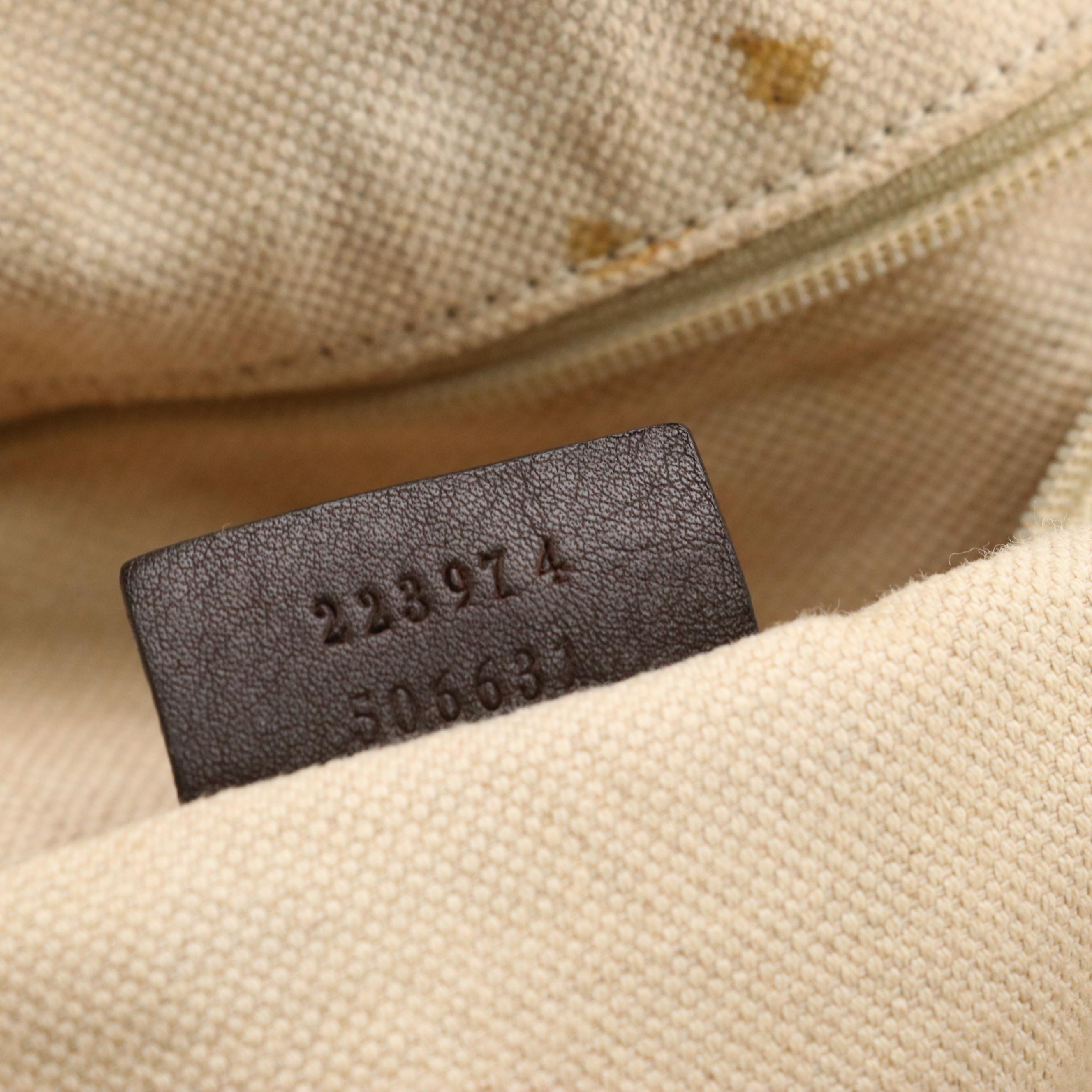 Gucci Brown Guccissima Leather Sukey Tote