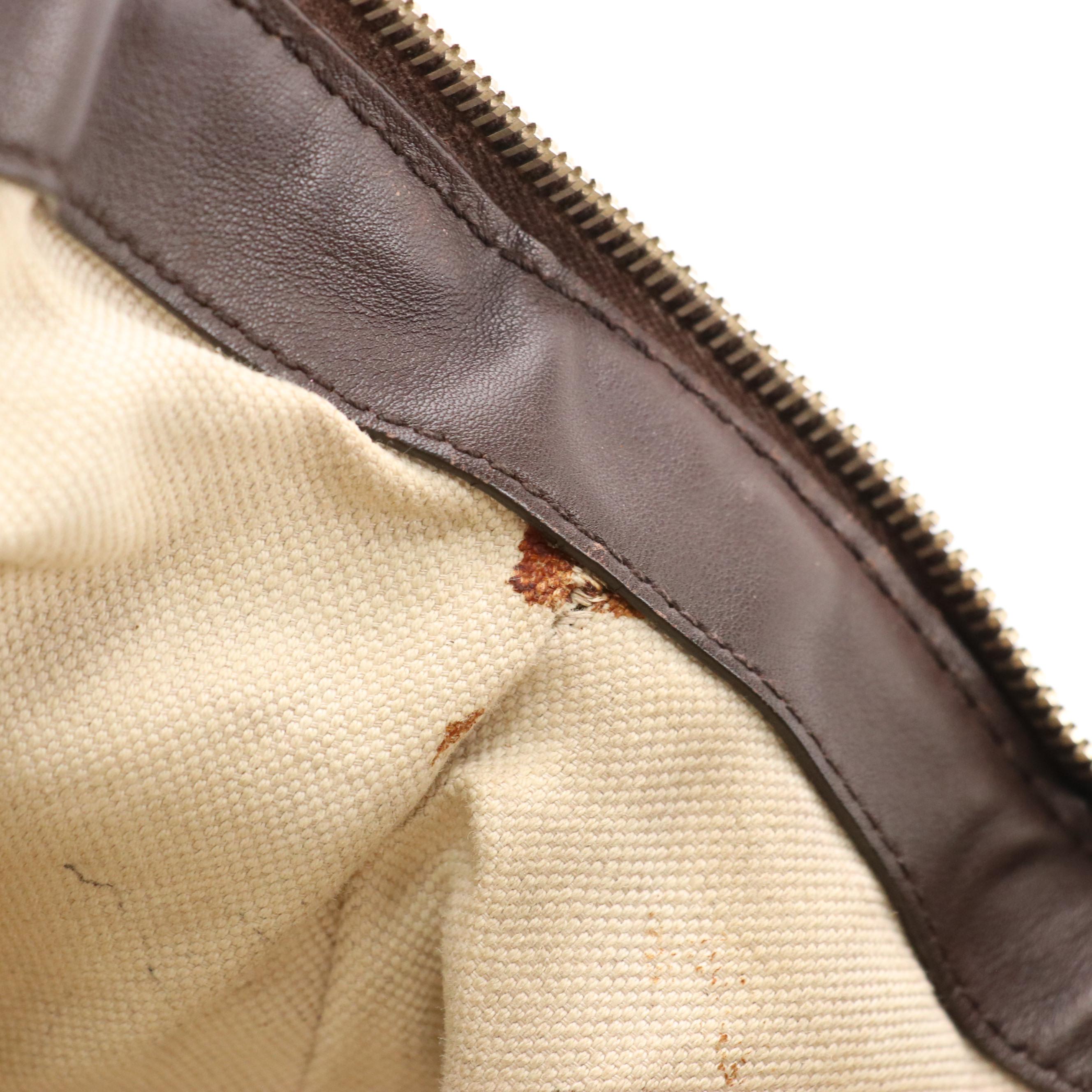 Gucci Brown Guccissima Leather Sukey Tote