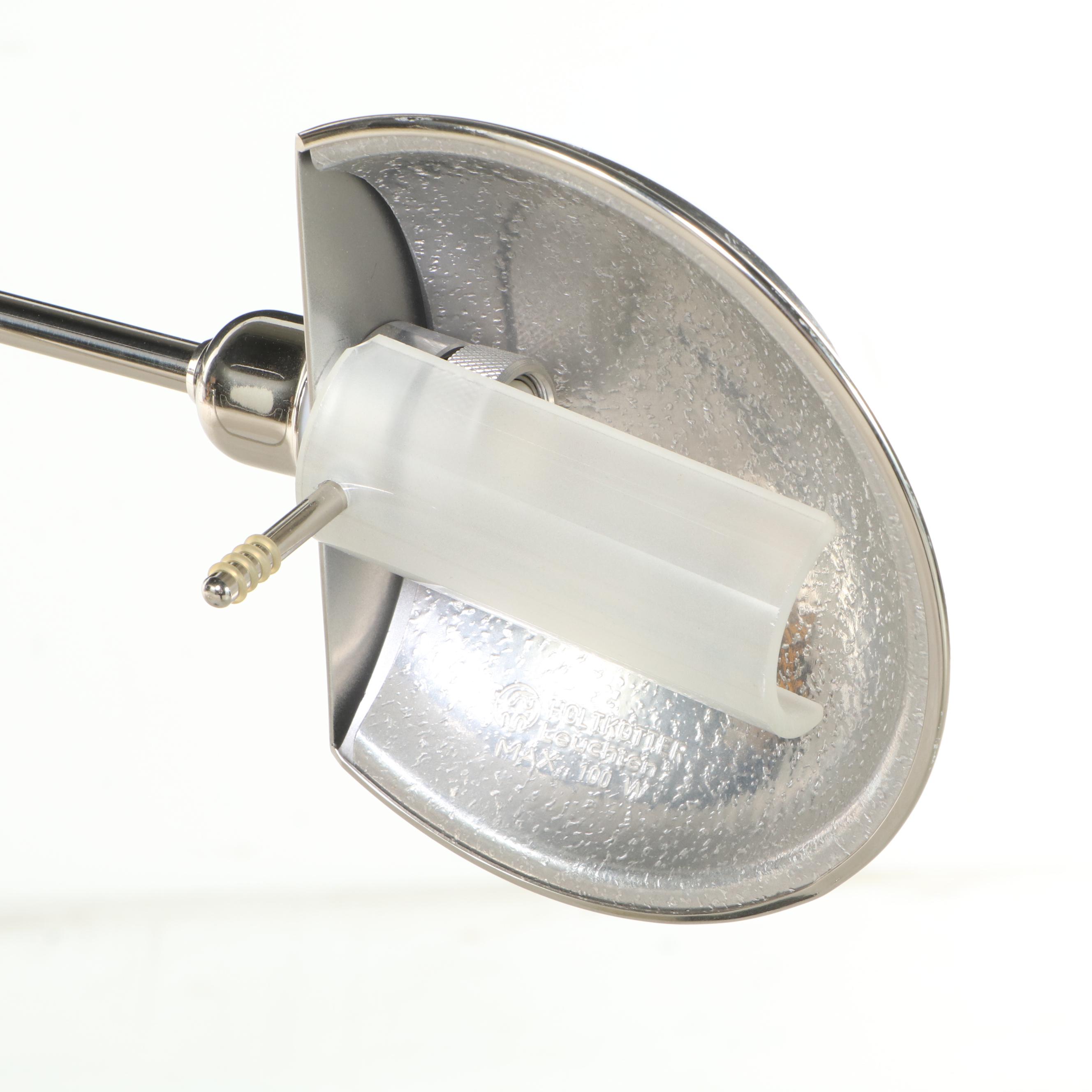 Holtkötter Leuchten Chrome Halogen Pharmacy Floor Lamp