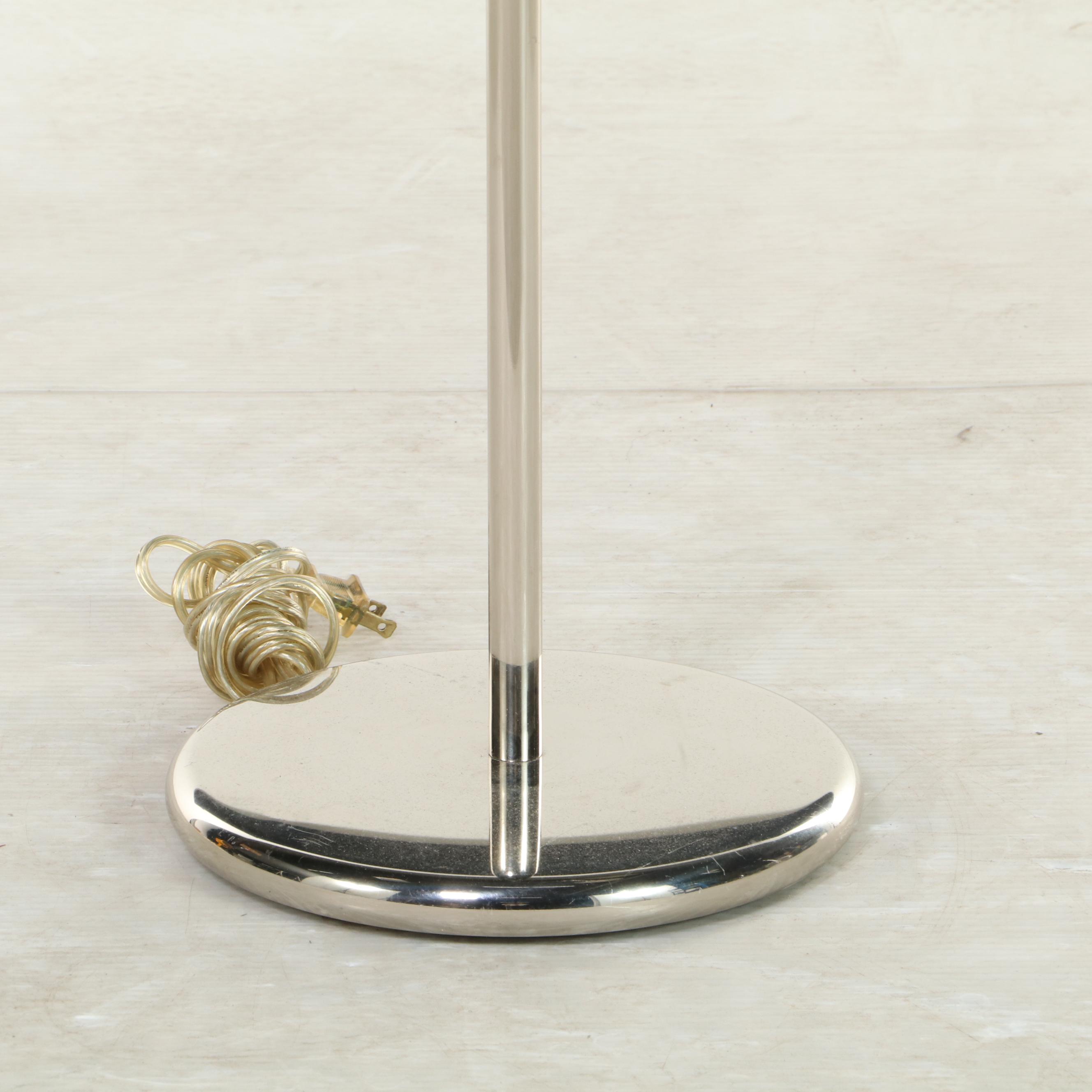 Holtkötter Leuchten Chrome Halogen Pharmacy Floor Lamp