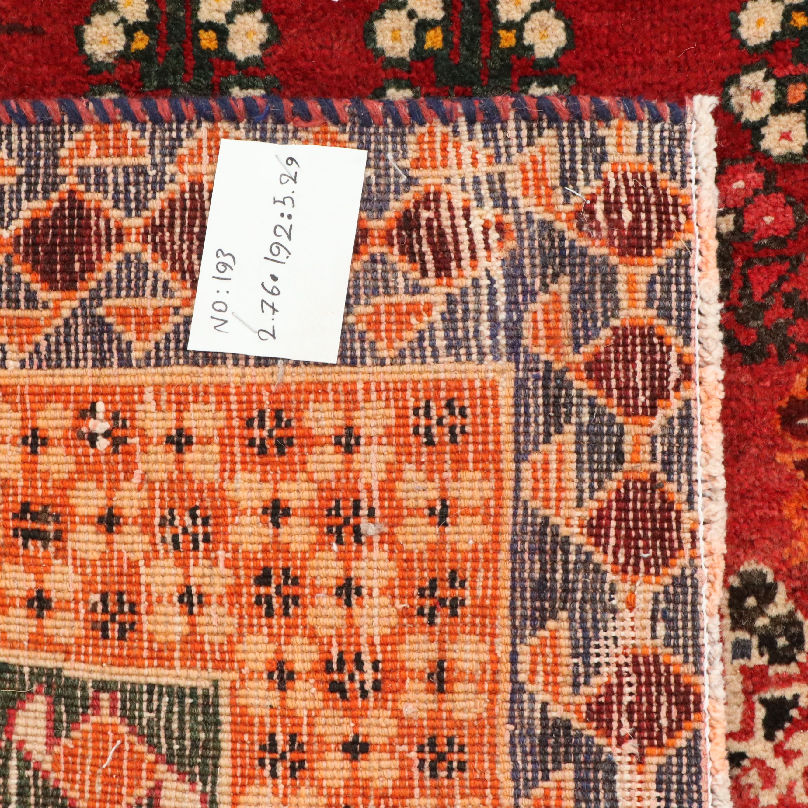 6'5 x 9'1 Hand-Knotted Northwest Persian Area Rug