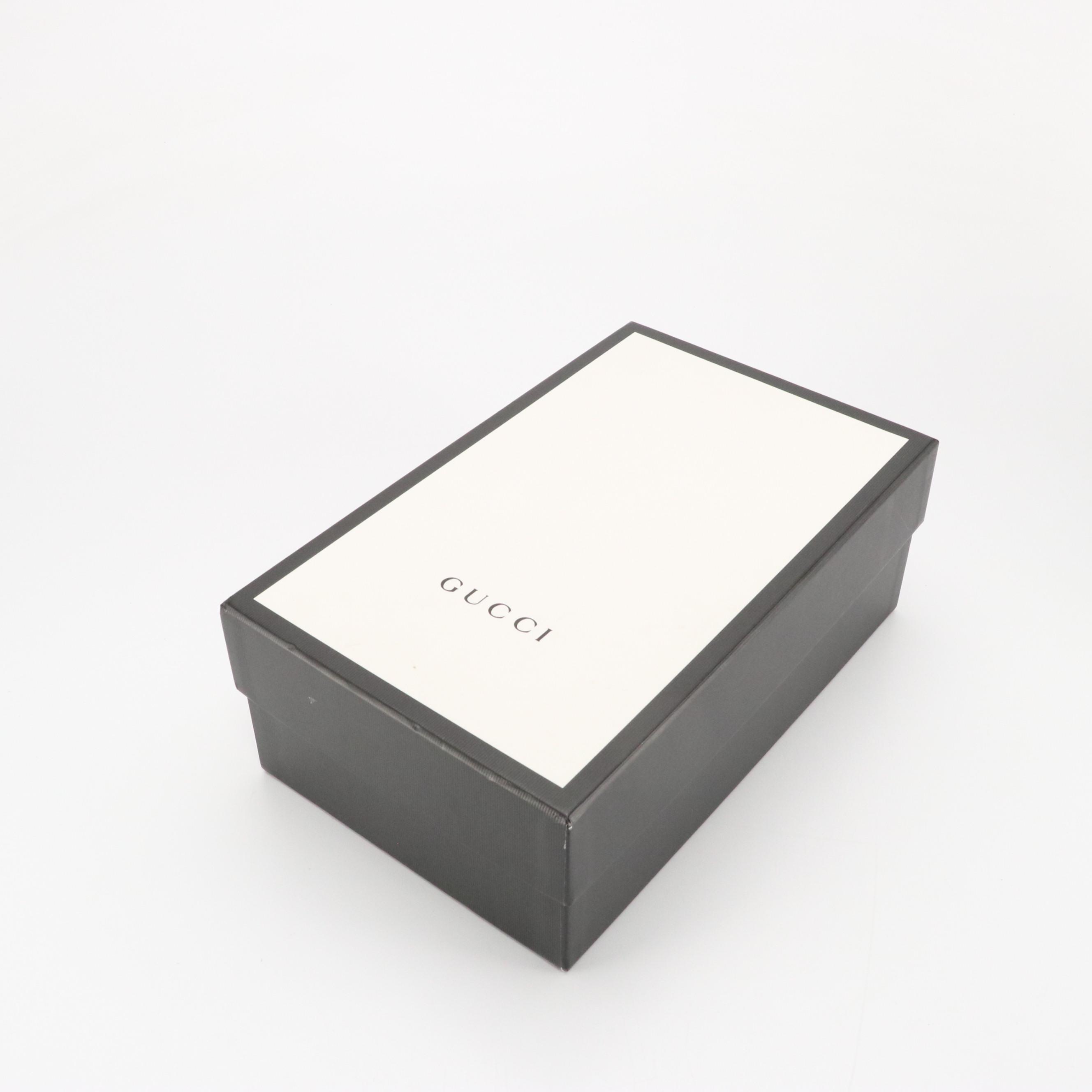 Gucci Ace Embellished Lace Sneakers with Box