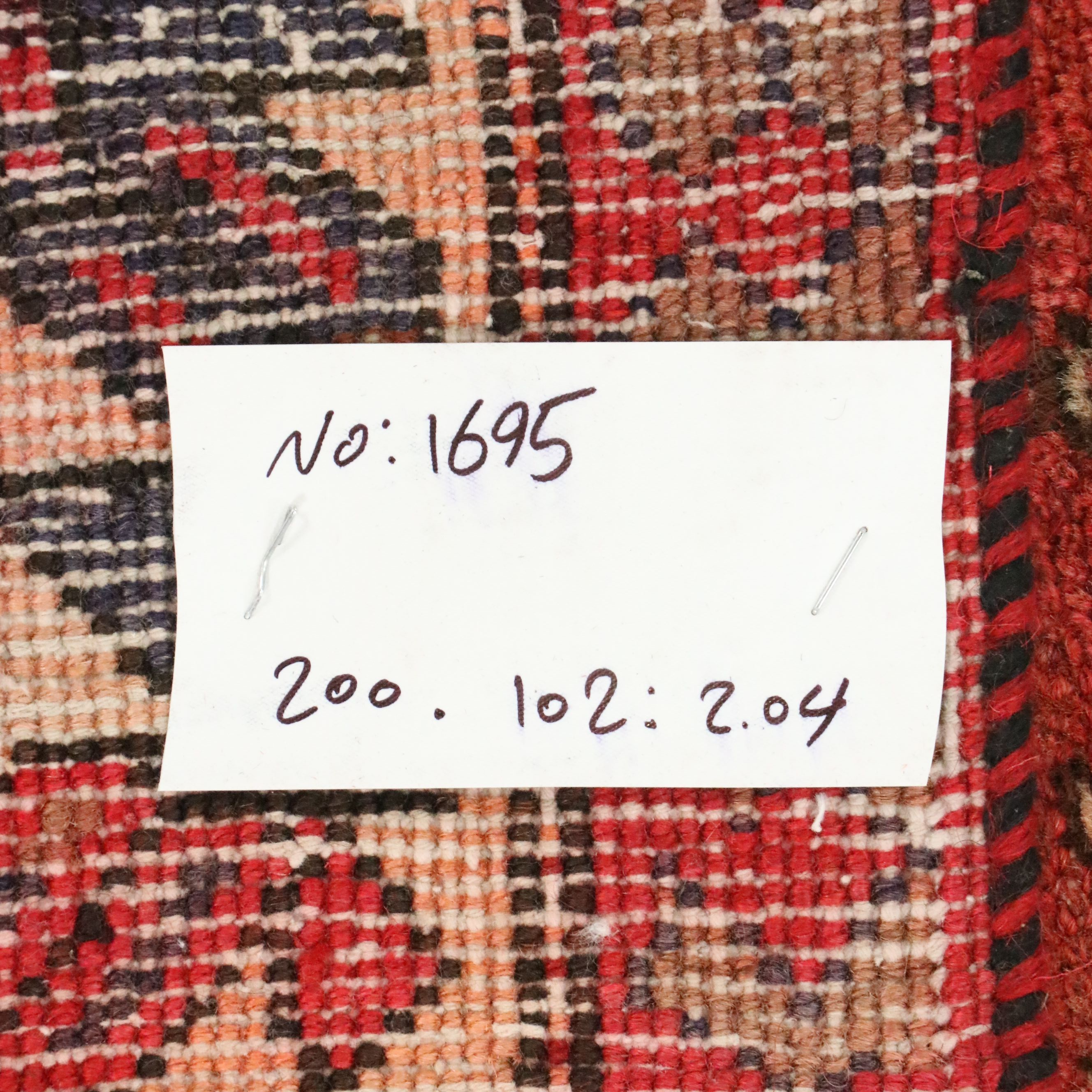 3'4 x 6'8 Hand-Knotted Persian Shiraz Accent Rug