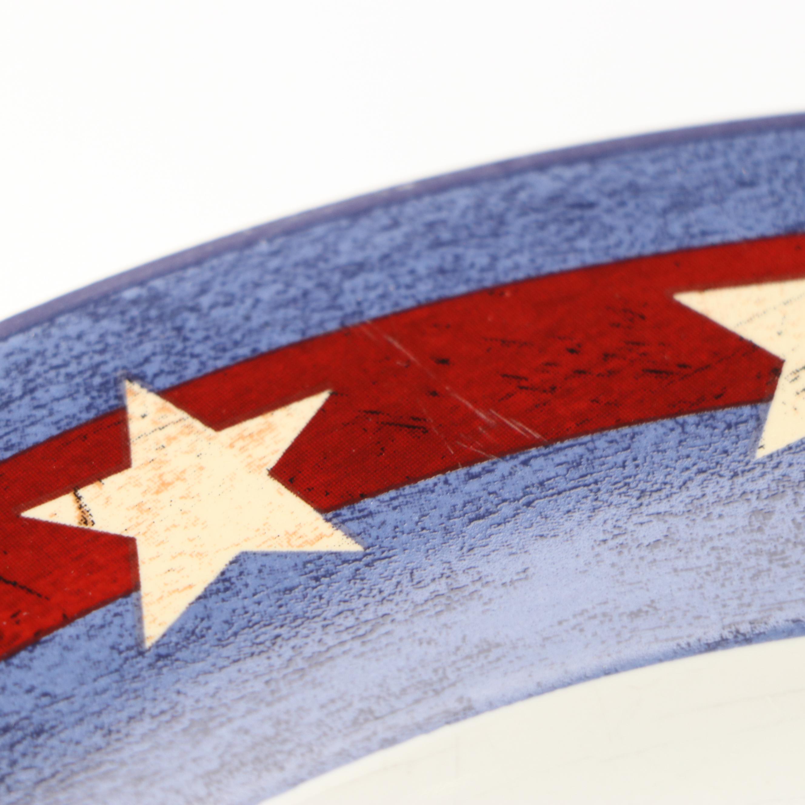 Sakura for Brandon House "Spirit of the Flag" Dinner Plates