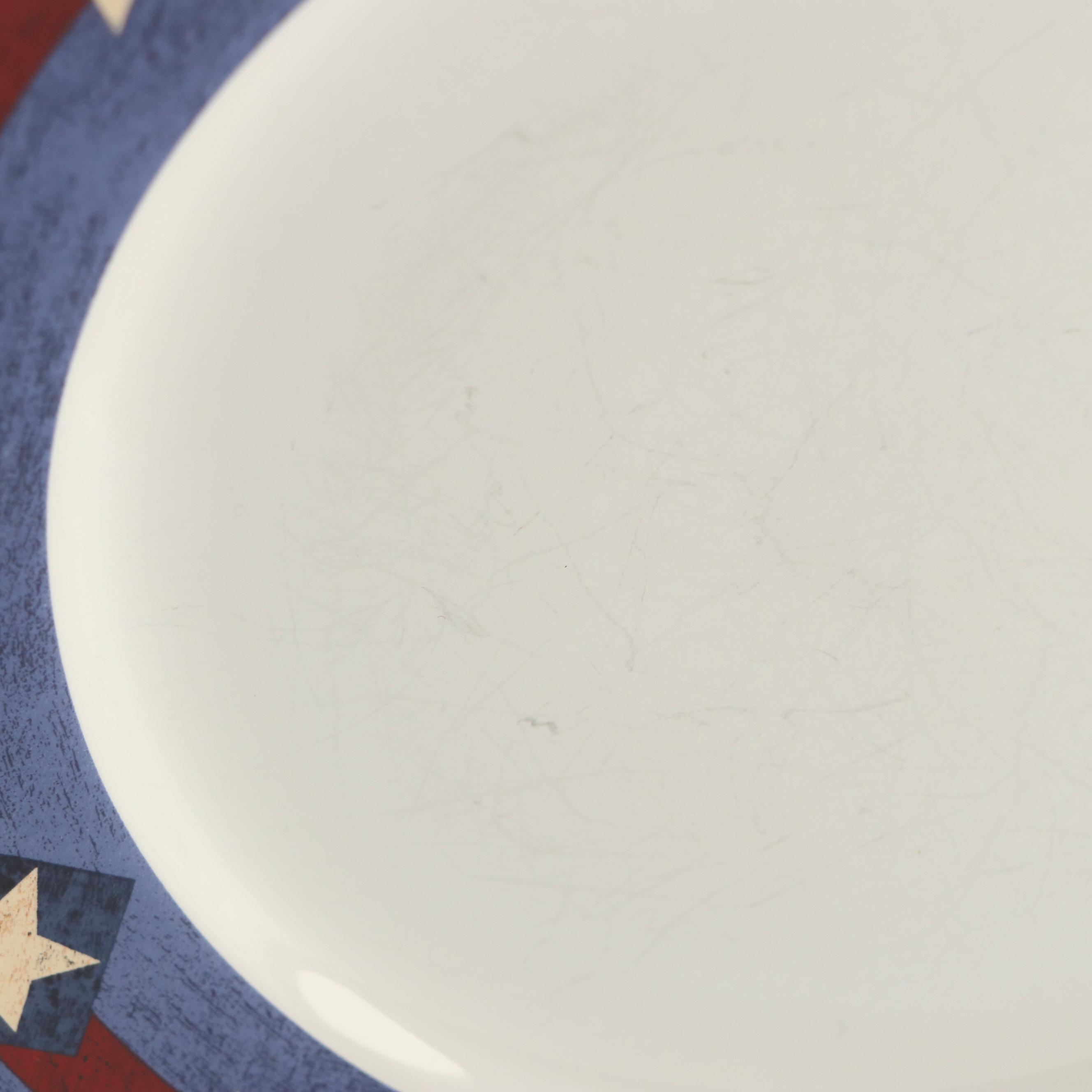 Sakura for Brandon House "Spirit of the Flag" Dinner Plates