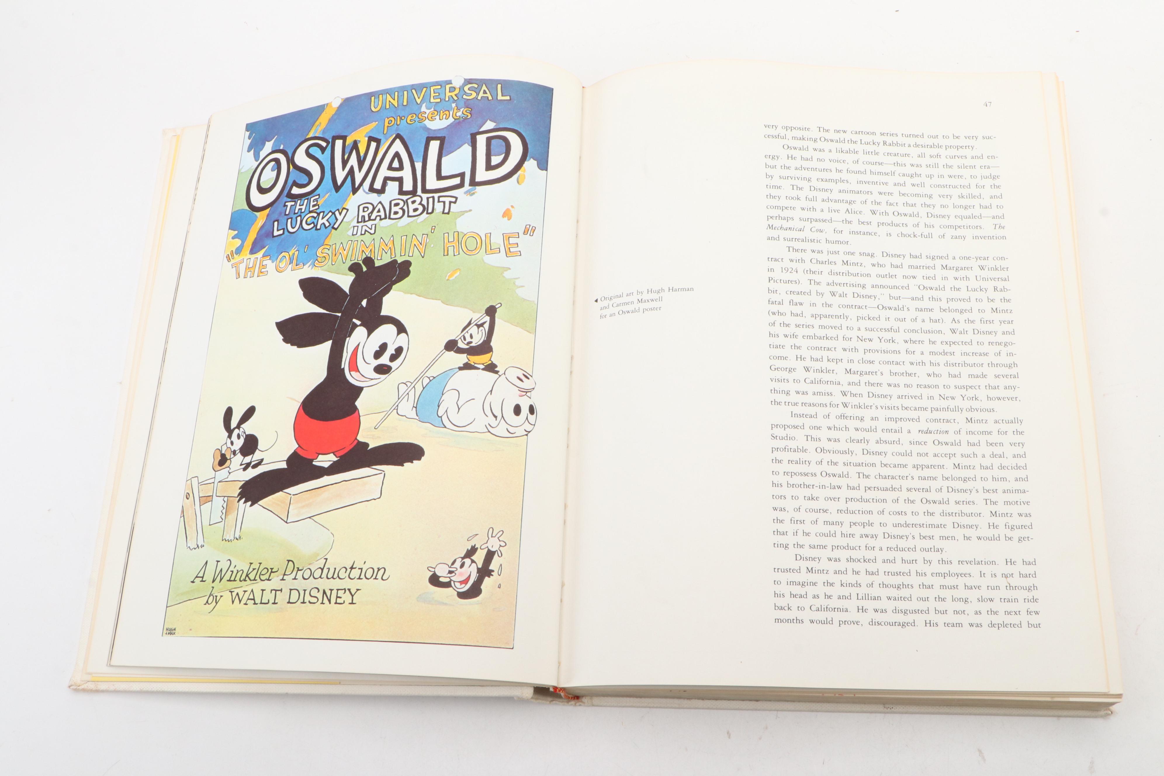 First Edition "The Art of Walt Disney" by Christopher Finch, 1973