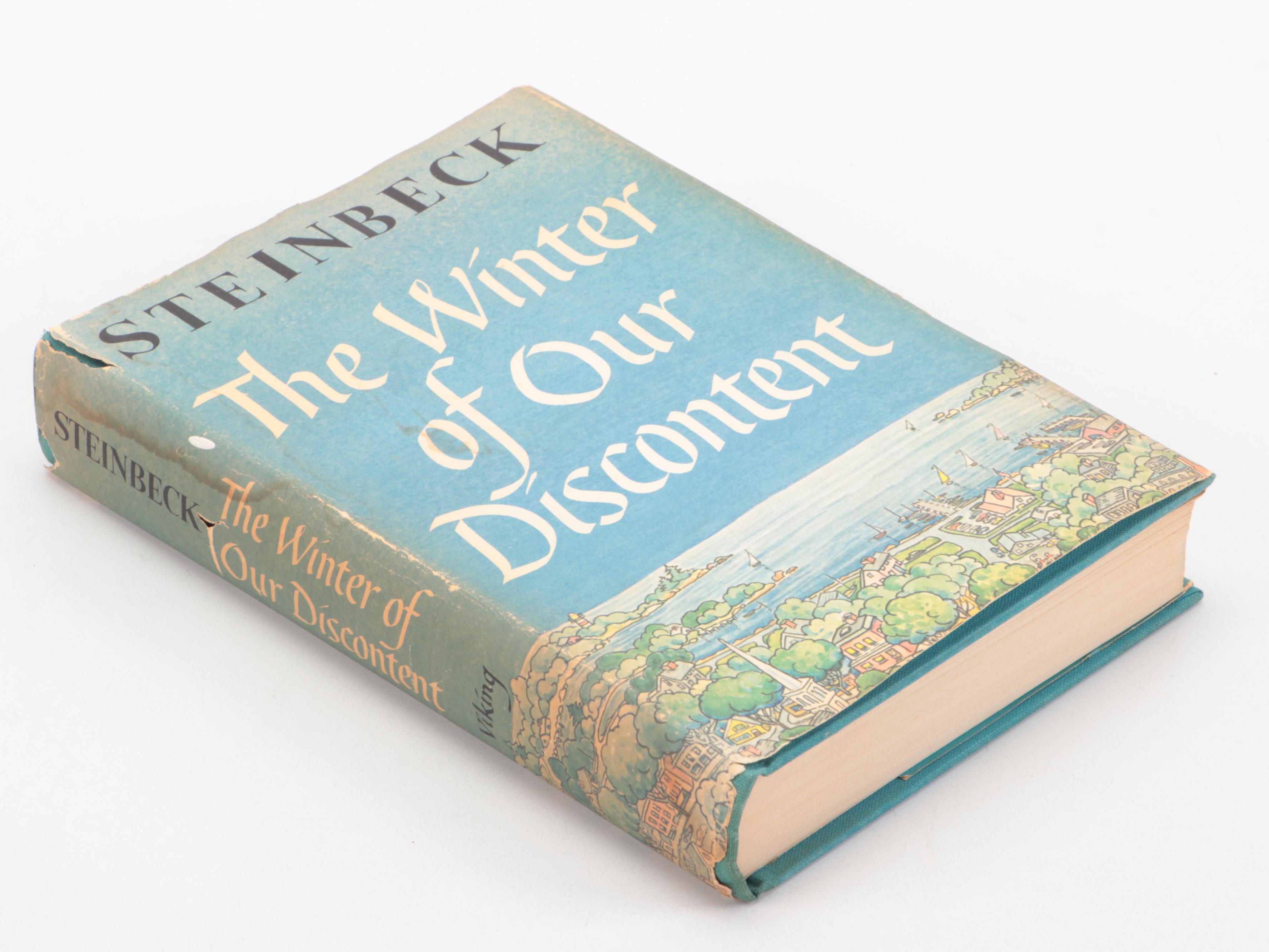 First Edition "The Winter of Our Discontent" by John Steinbeck and More Books