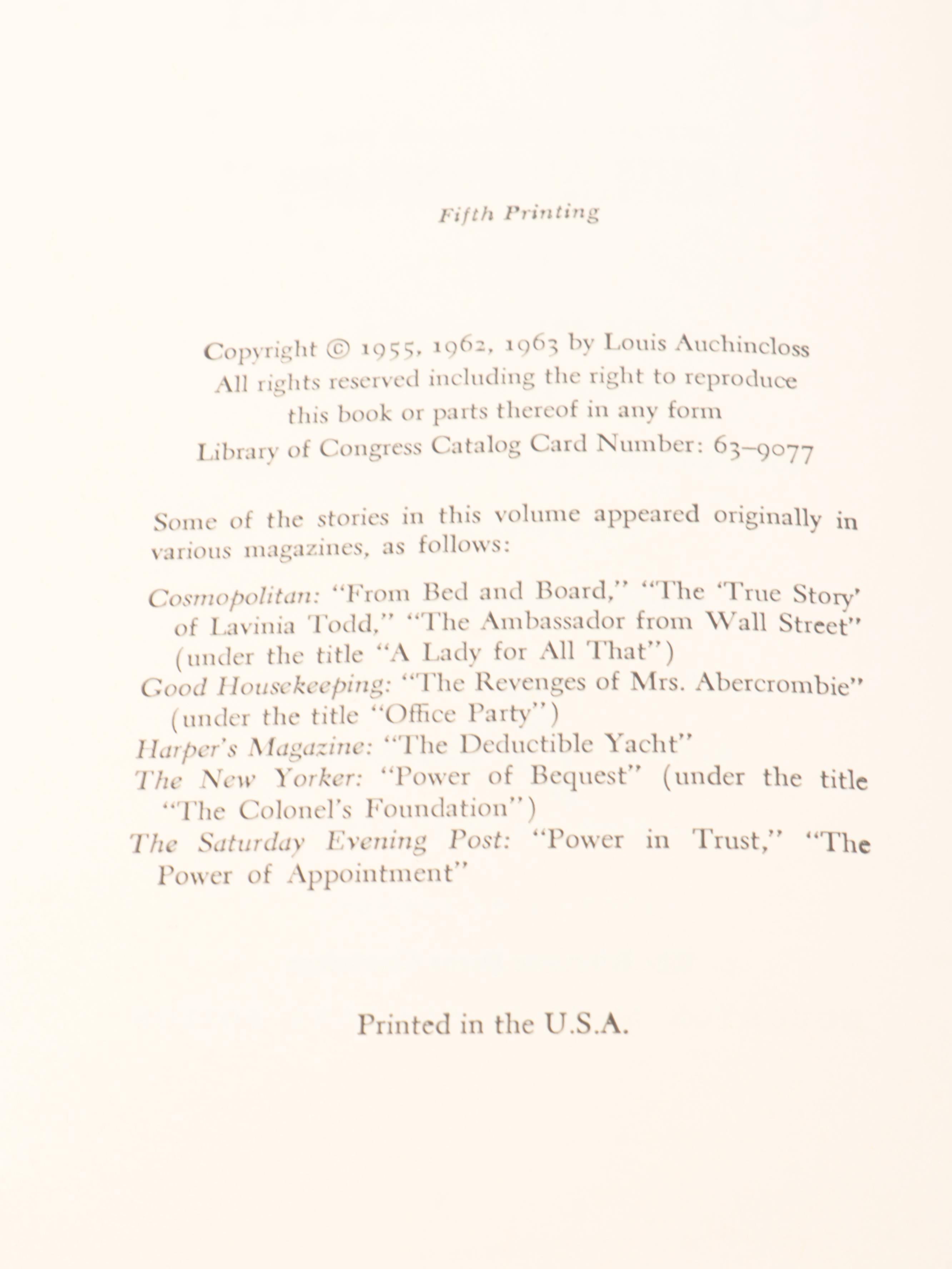 First Edition "The Winter of Our Discontent" by John Steinbeck and More Books