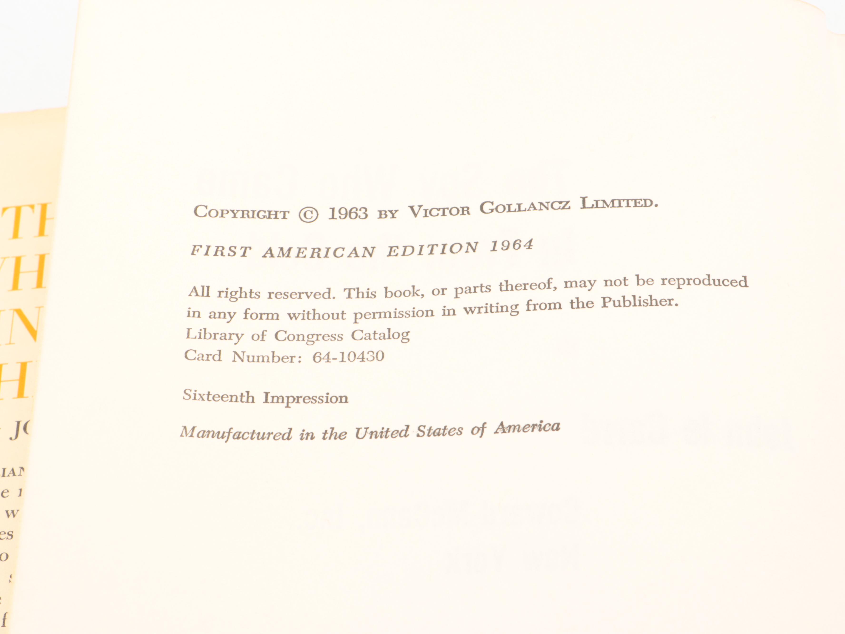 First Edition "The Winter of Our Discontent" by John Steinbeck and More Books