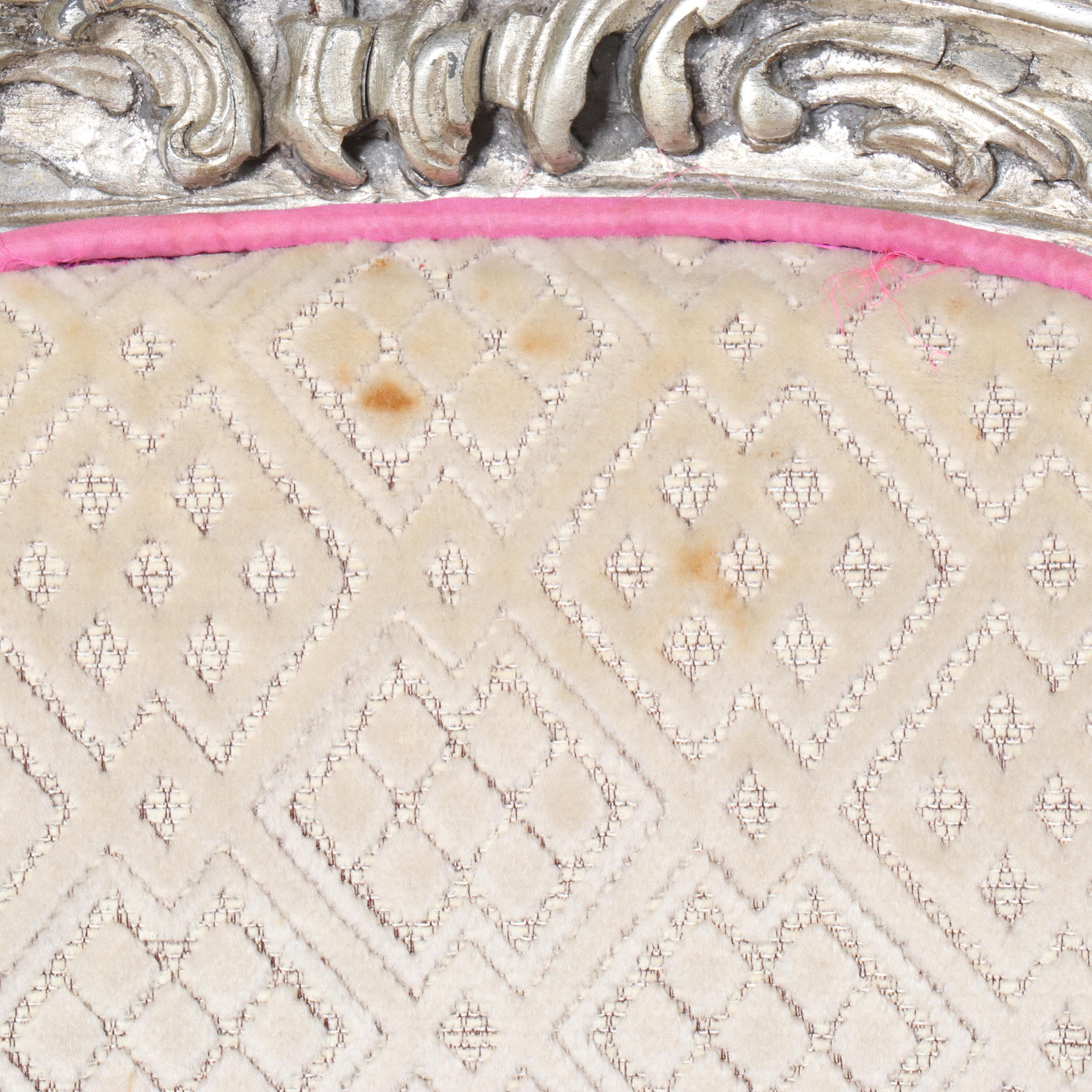 Set of Eight Louis XV Style Vermeil Side Chairs