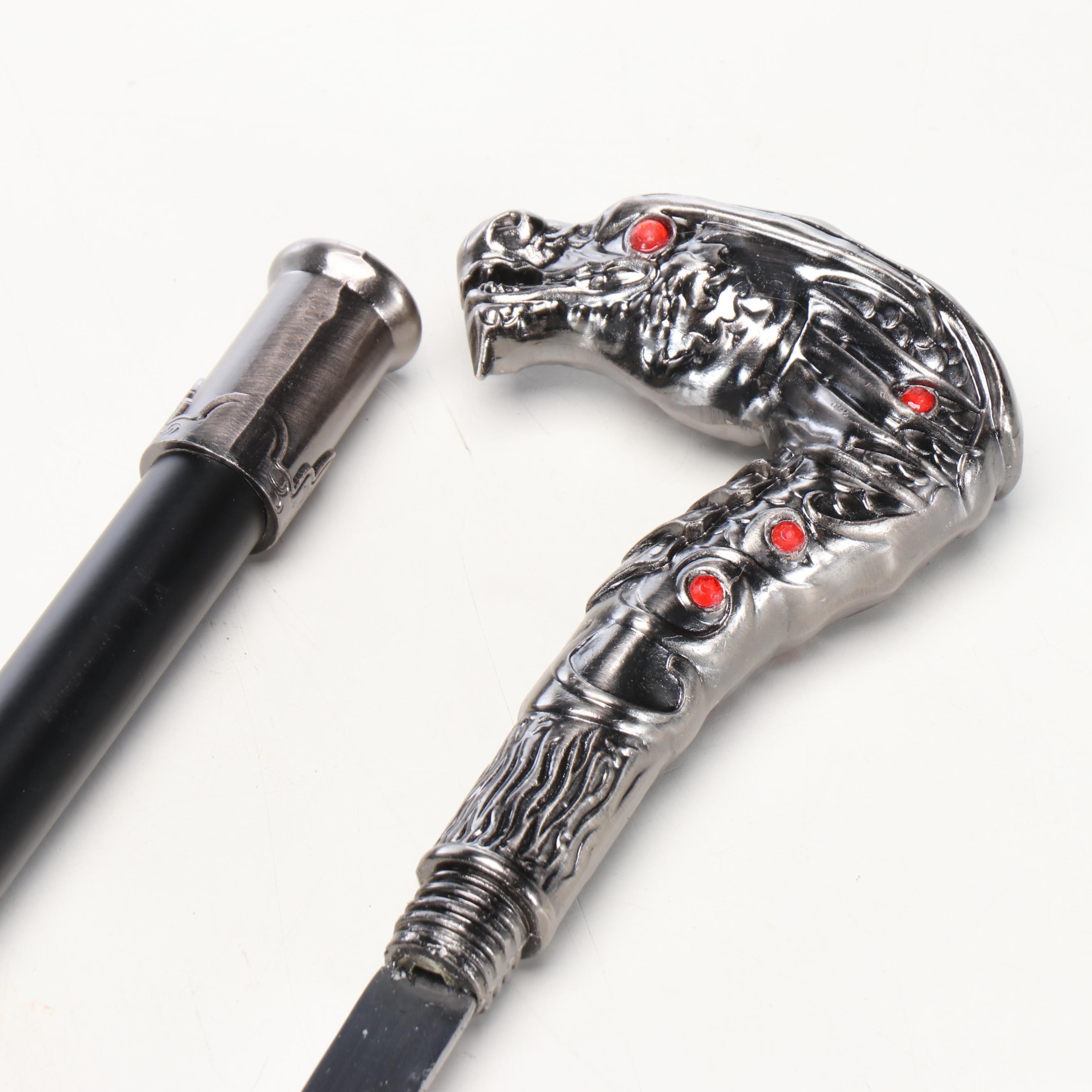 Dragon Head Handled Sword Cane