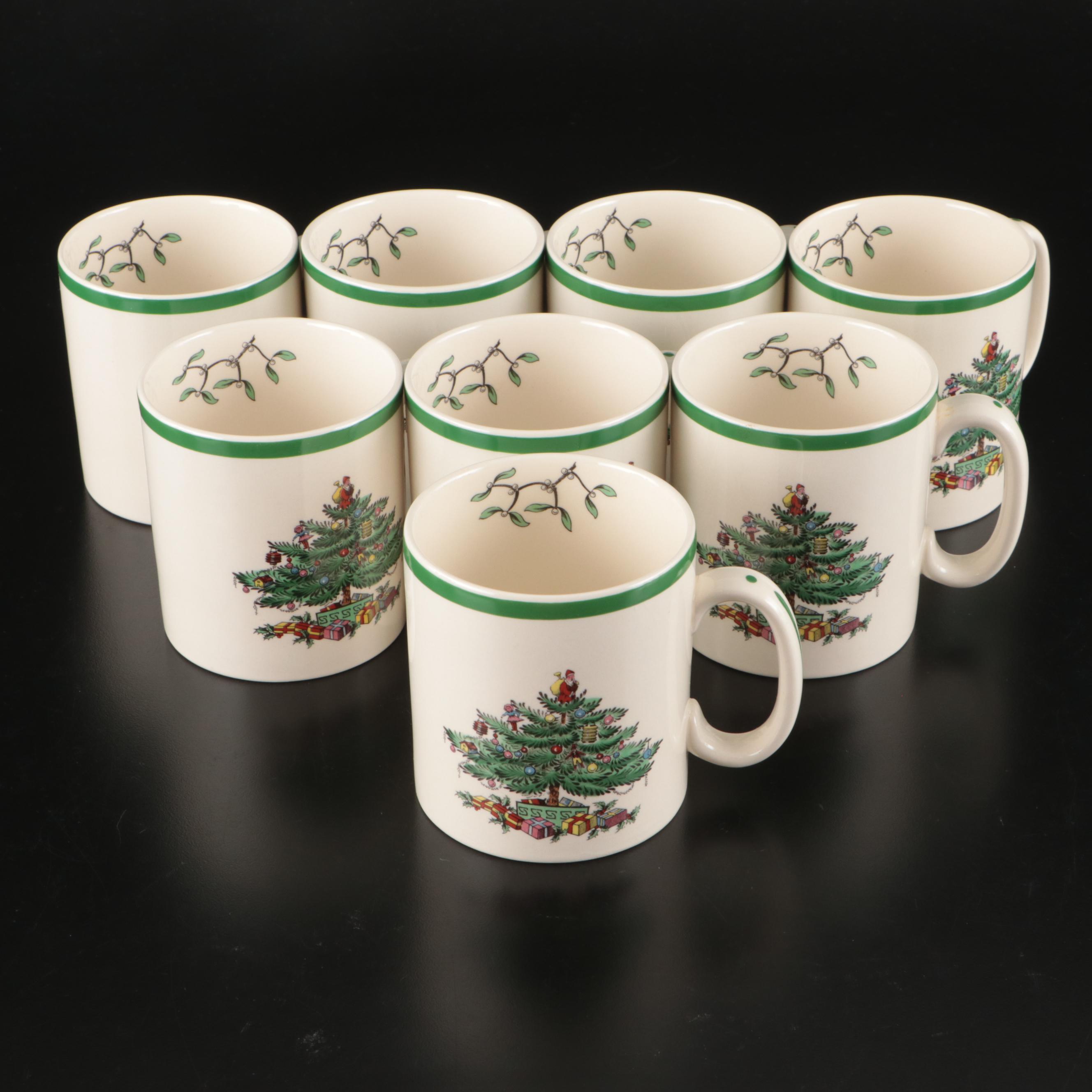 Spode "Christmas Tree" Ceramic Dinnerware and Table Accessories