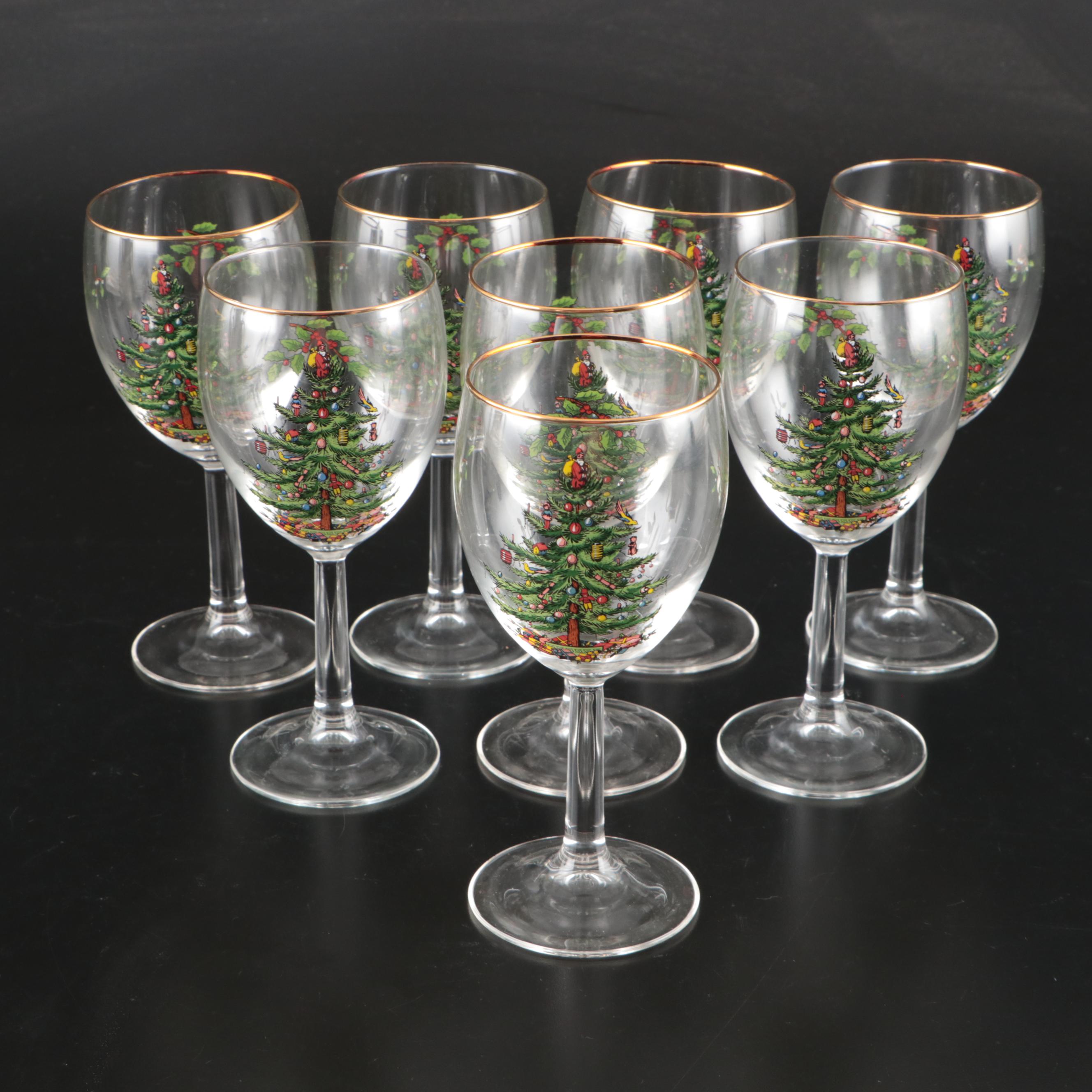 Spode "Christmas Tree" Ceramic Dinnerware and Table Accessories