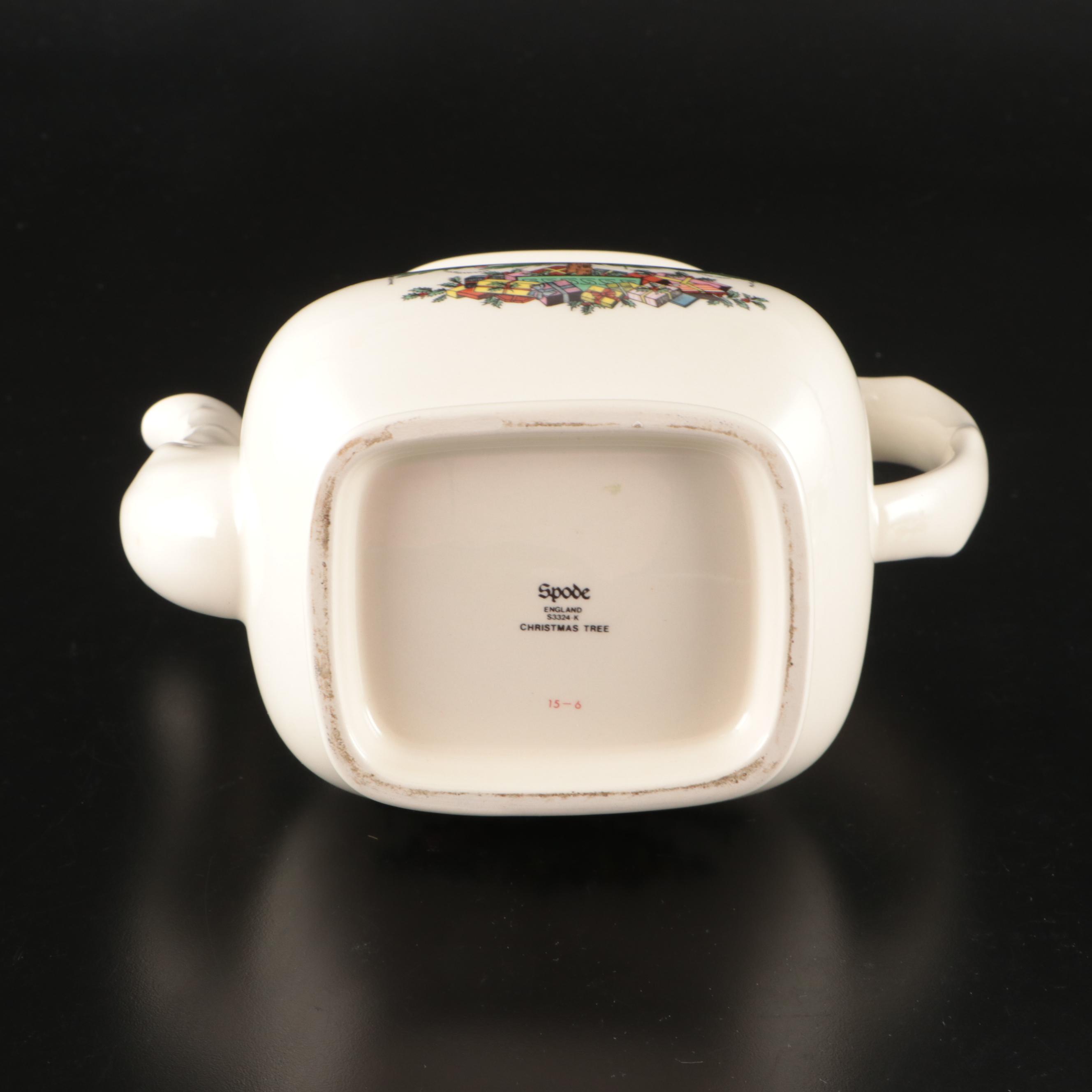 Spode "Christmas Tree" Ceramic Dinnerware and Table Accessories