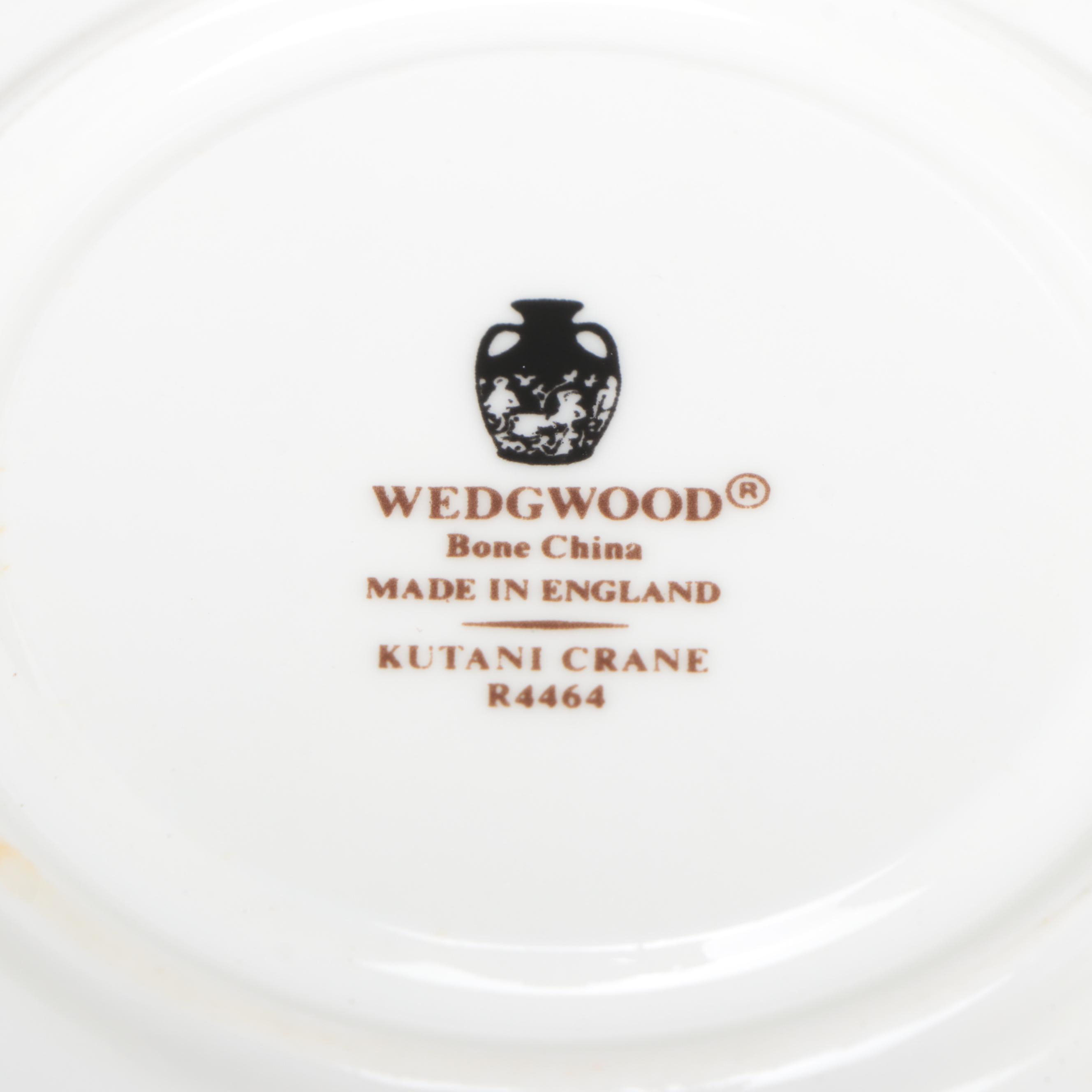 Wedgwood "Kutani Crane" Bone China Dinnerware and Serving Pieces