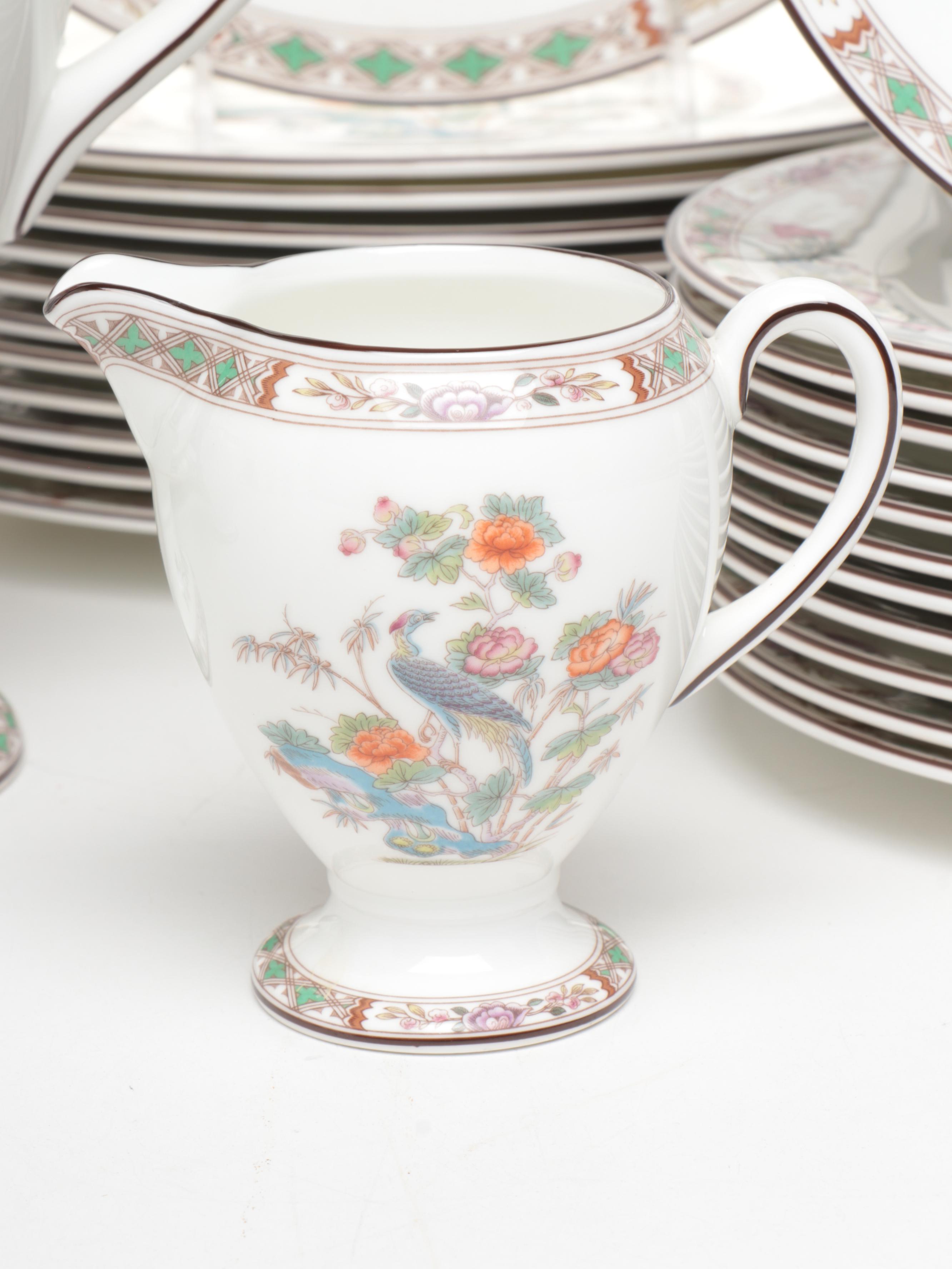 Wedgwood "Kutani Crane" Bone China Dinnerware and Serving Pieces