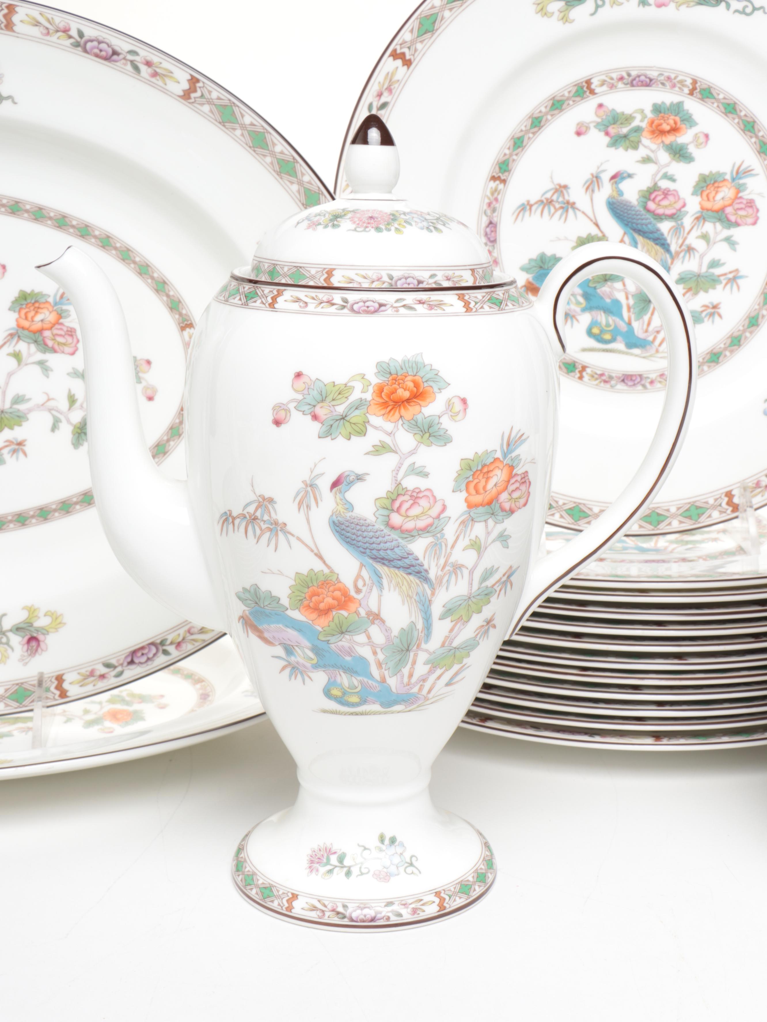 Wedgwood "Kutani Crane" Bone China Dinnerware and Serving Pieces