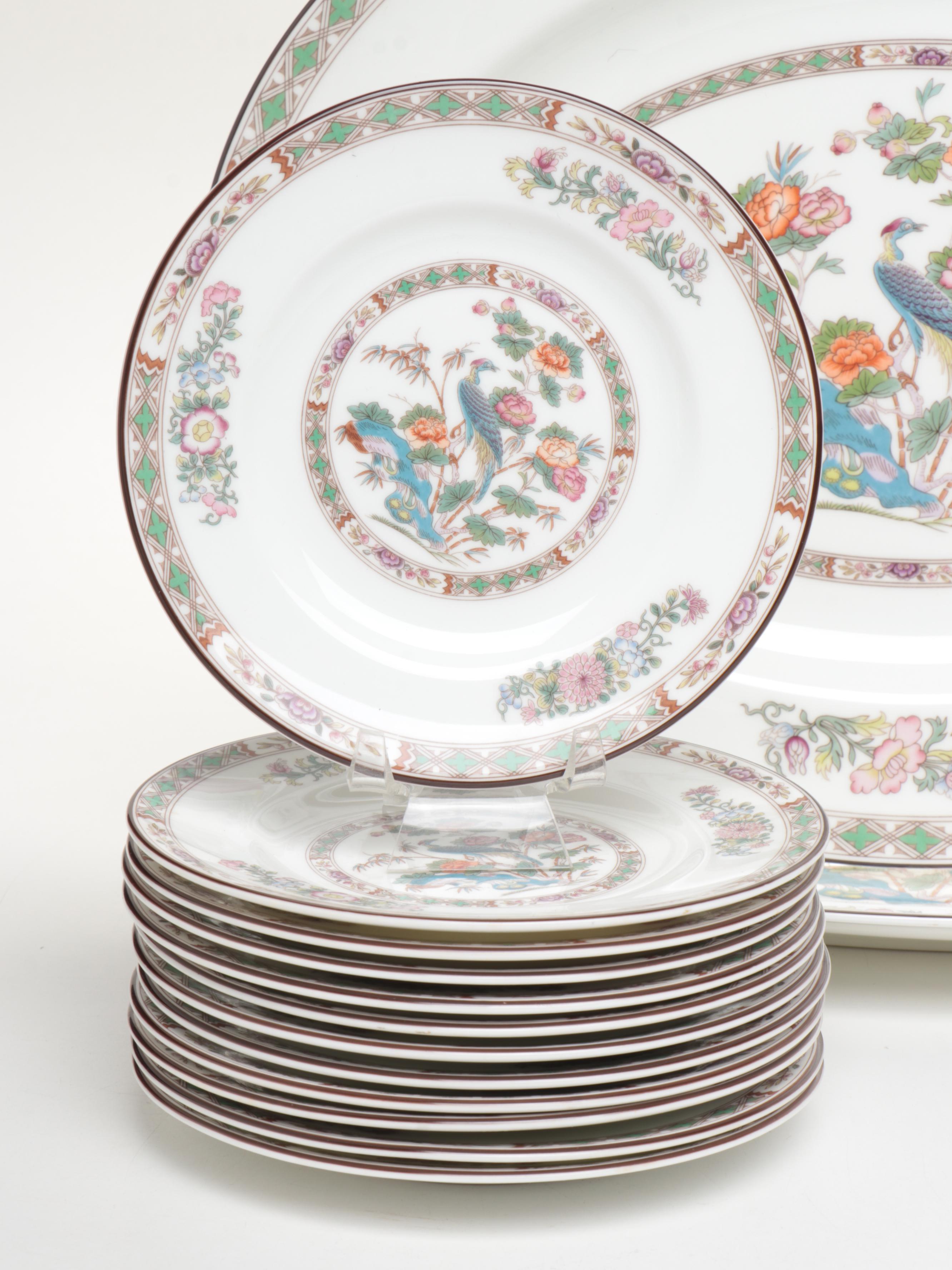 Wedgwood "Kutani Crane" Bone China Dinnerware and Serving Pieces