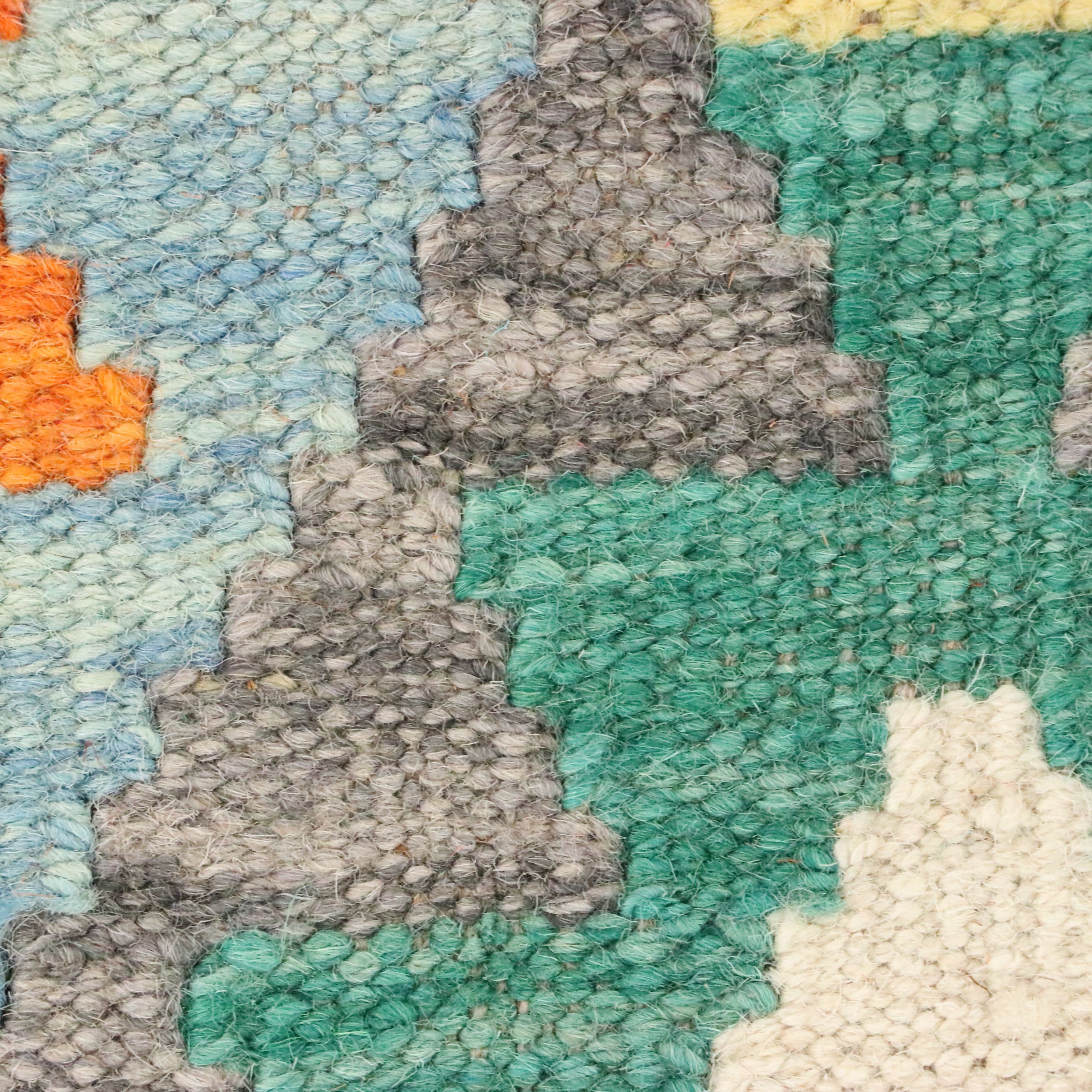 2'10 x 9'6 Handwoven Pakistani Kazak Carpet Runner Long Rug